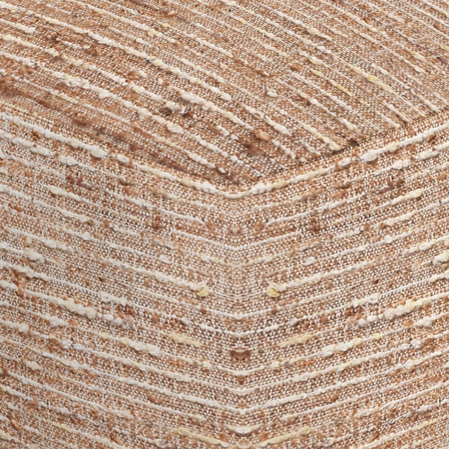 BOLSOVER POUF - JUTE/ WOOL