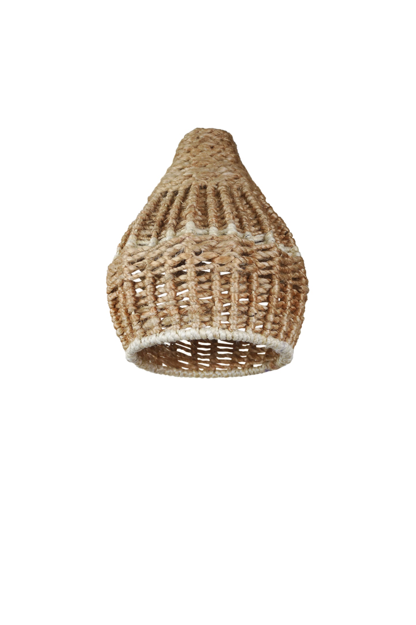 FENIAN LAMP - NATURAL/IVORY - HAND MADE - JUTE