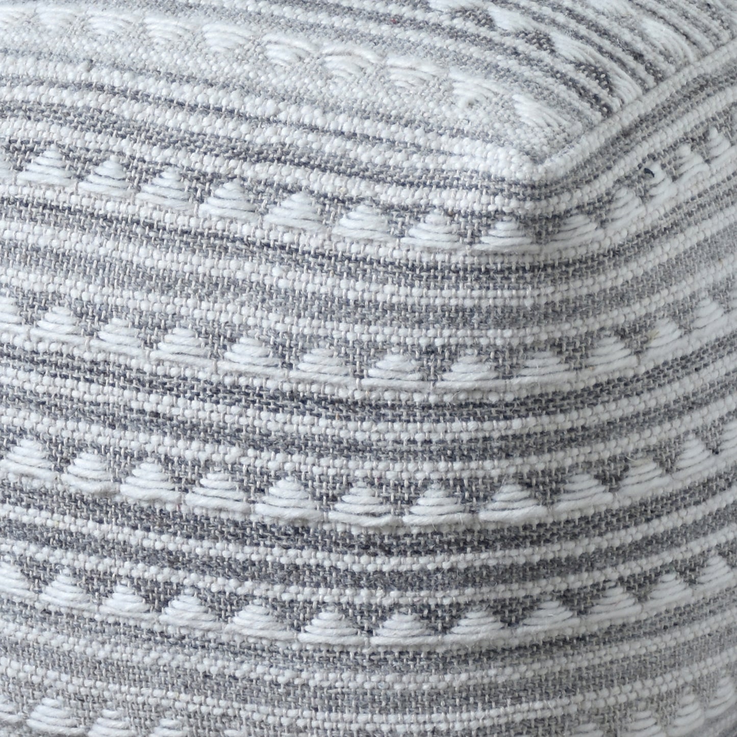 KRUZAN POUF - WOOL