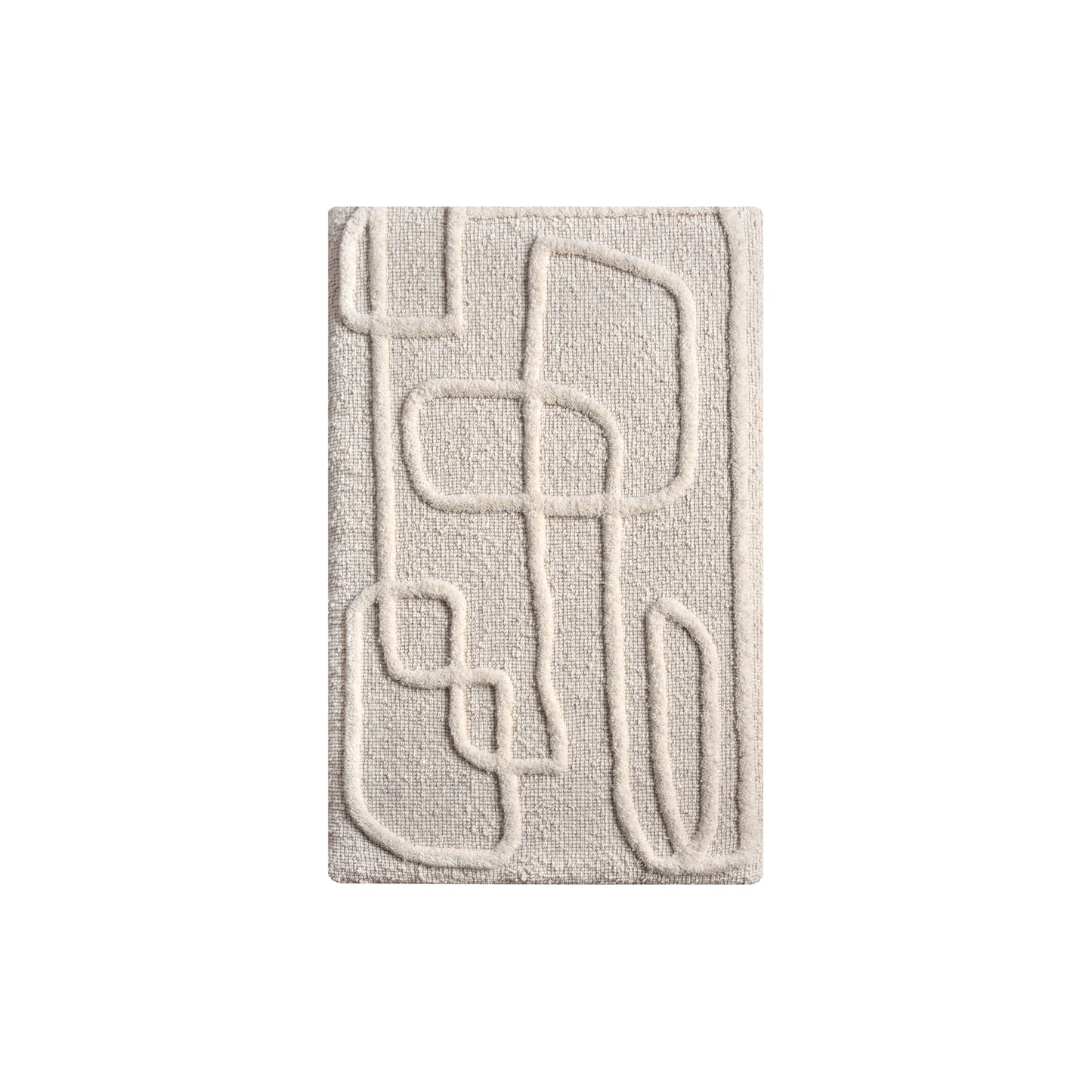 LOVATLANE WALL ART - WOOL - MDF STRUCTURE