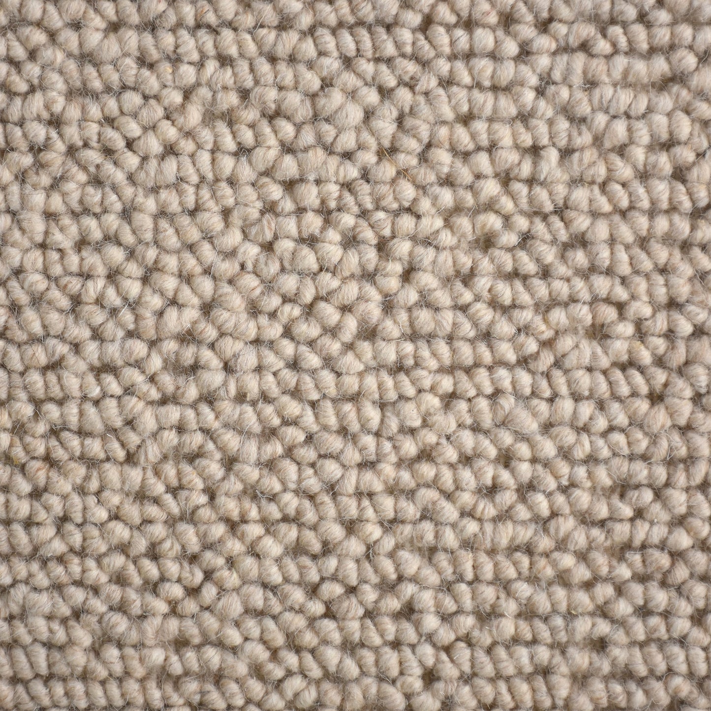 POPCORN WEAVE SOLID RUG - WOOL - LIGHT BEIGE