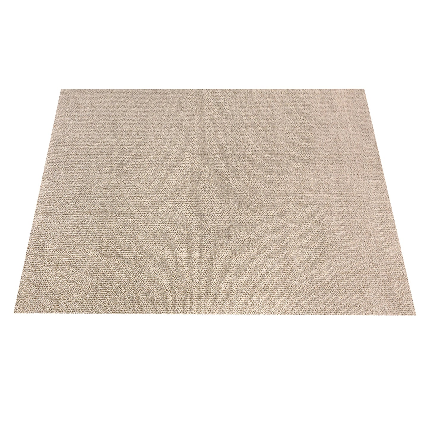 POPCORN WEAVE SOLID RUG - WOOL - LIGHT BEIGE
