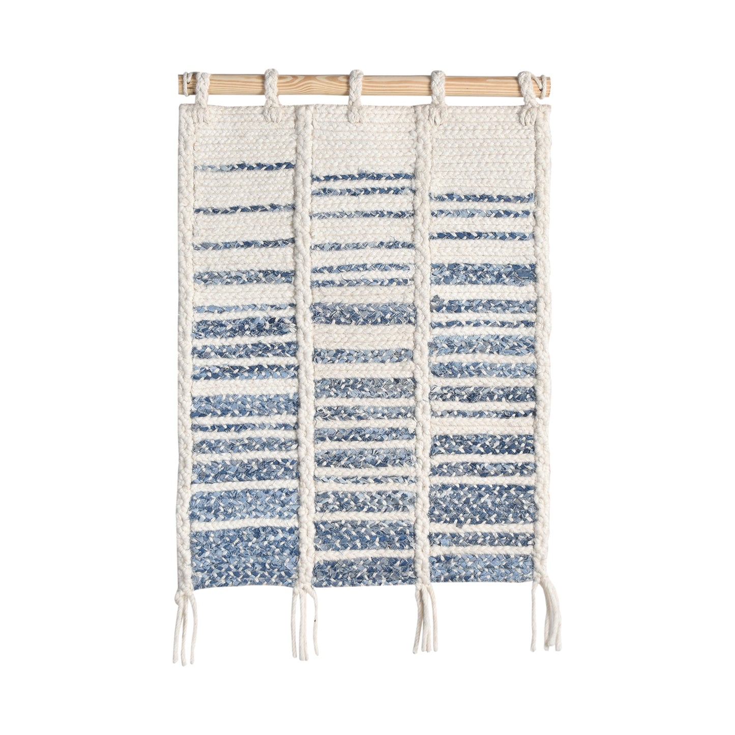 STALHAM WALL HANGING - WOOL / DENIM