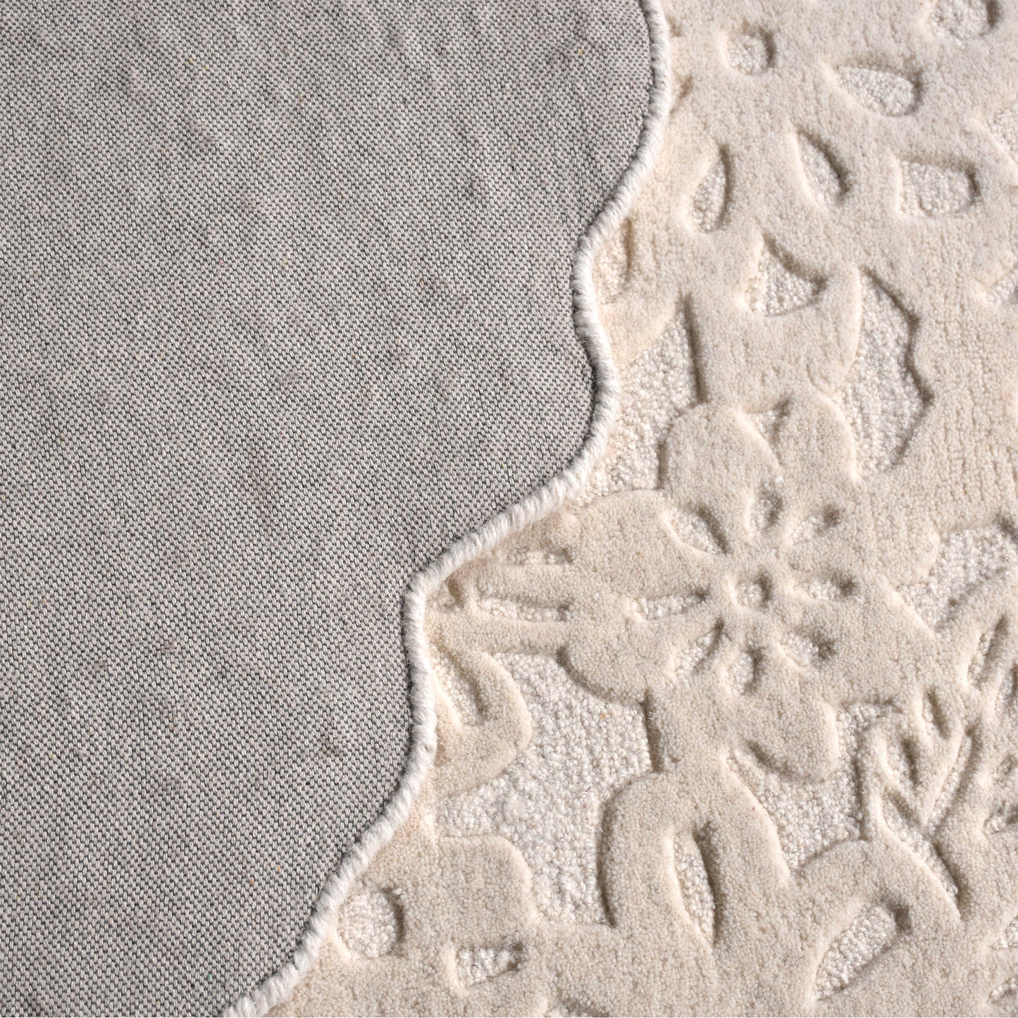 AURELIE RUG - IVORY - HAND TUFTED - WOOL