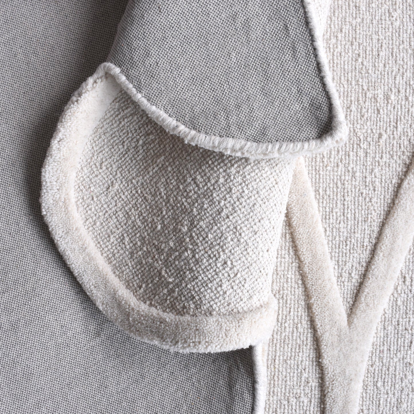 CASSIEN RUG - IVORY - HANDWOVEN/OVER TUFTED - WOOL