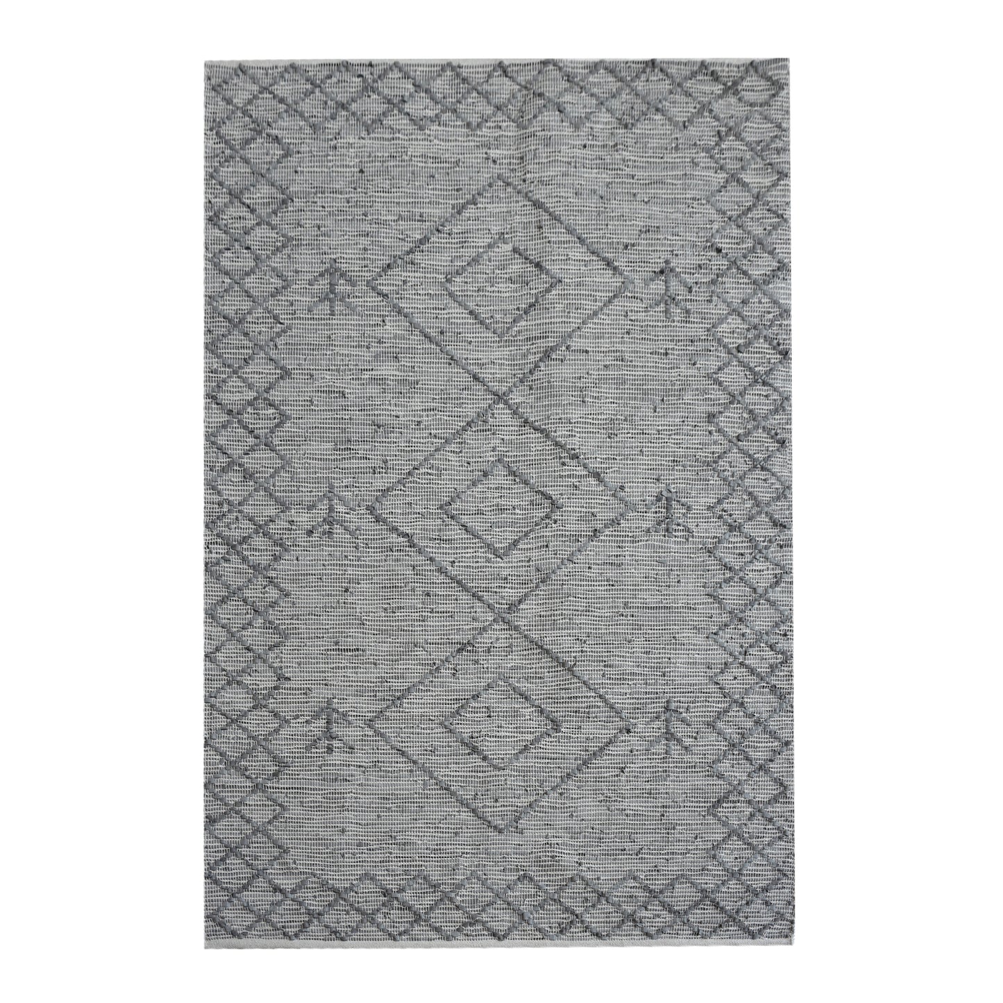 Area Rug, Bedroom Rug, Living Room Rug, Living Area Rug, Indian Rug, Office Carpet, Office Rug, Shop Rug Online, Leather, Silver, Pitloom, Flat Weave, diamond
