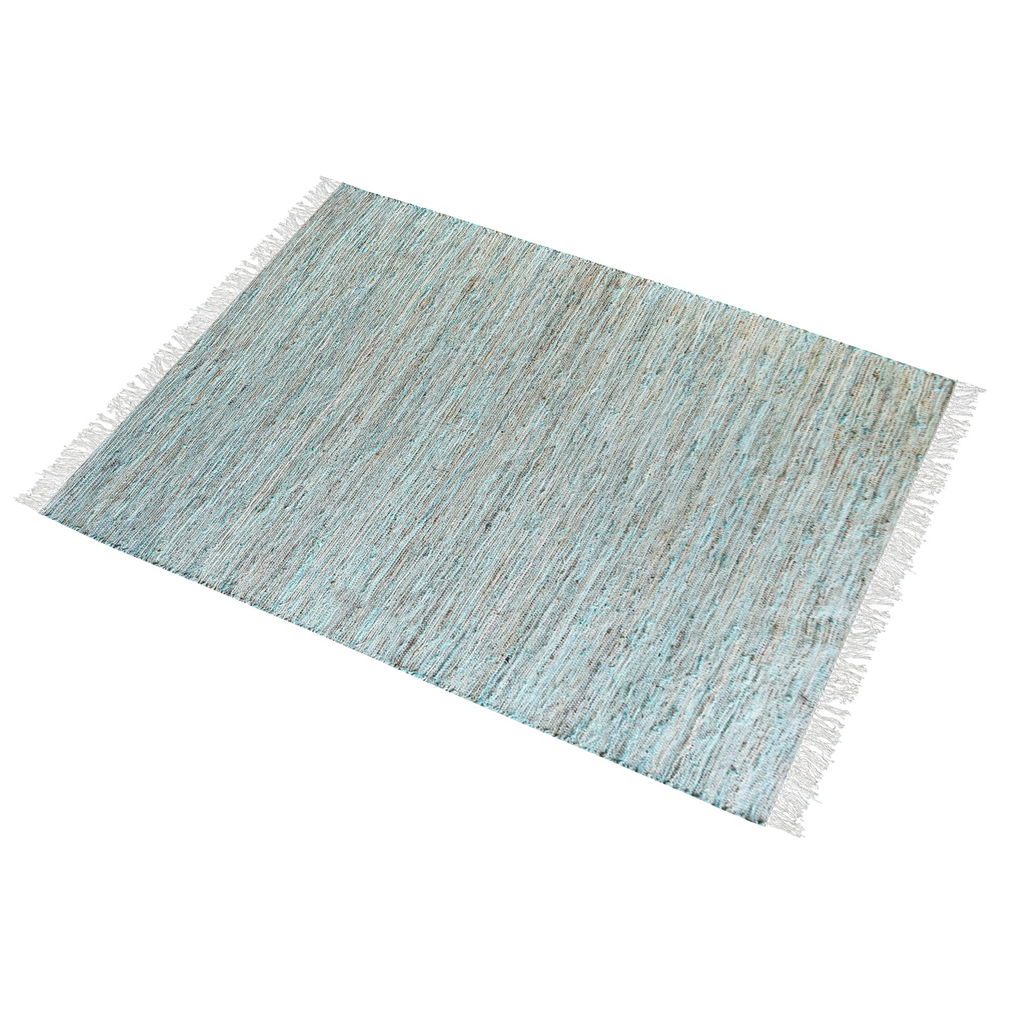 Area Rug, Bedroom Rug, Living Room Rug, Living Area Rug, Indian Rug, Office Carpet, Office Rug, Shop Rug Online, Hemp, Recycled Fabric, Sky, Pitloom, Flat Weave, Textured