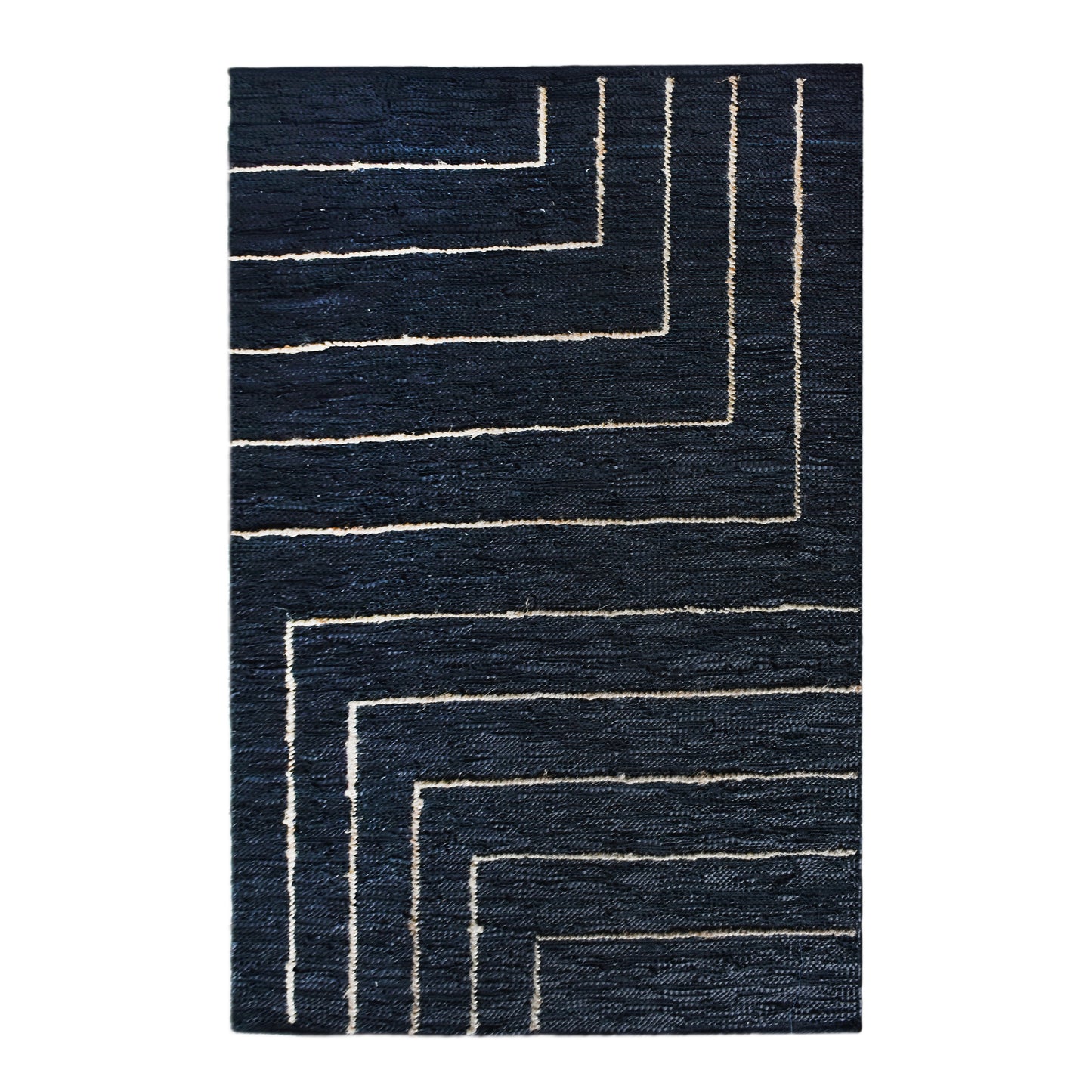 Area Rug, Bedroom Rug, Living Room Rug, Living Area Rug, Indian Rug, Office Carpet, Office Rug, Shop Rug Online, Leather, Hemp, Charcoal, Natural, Pitloom, Flat Weave, Geometrical