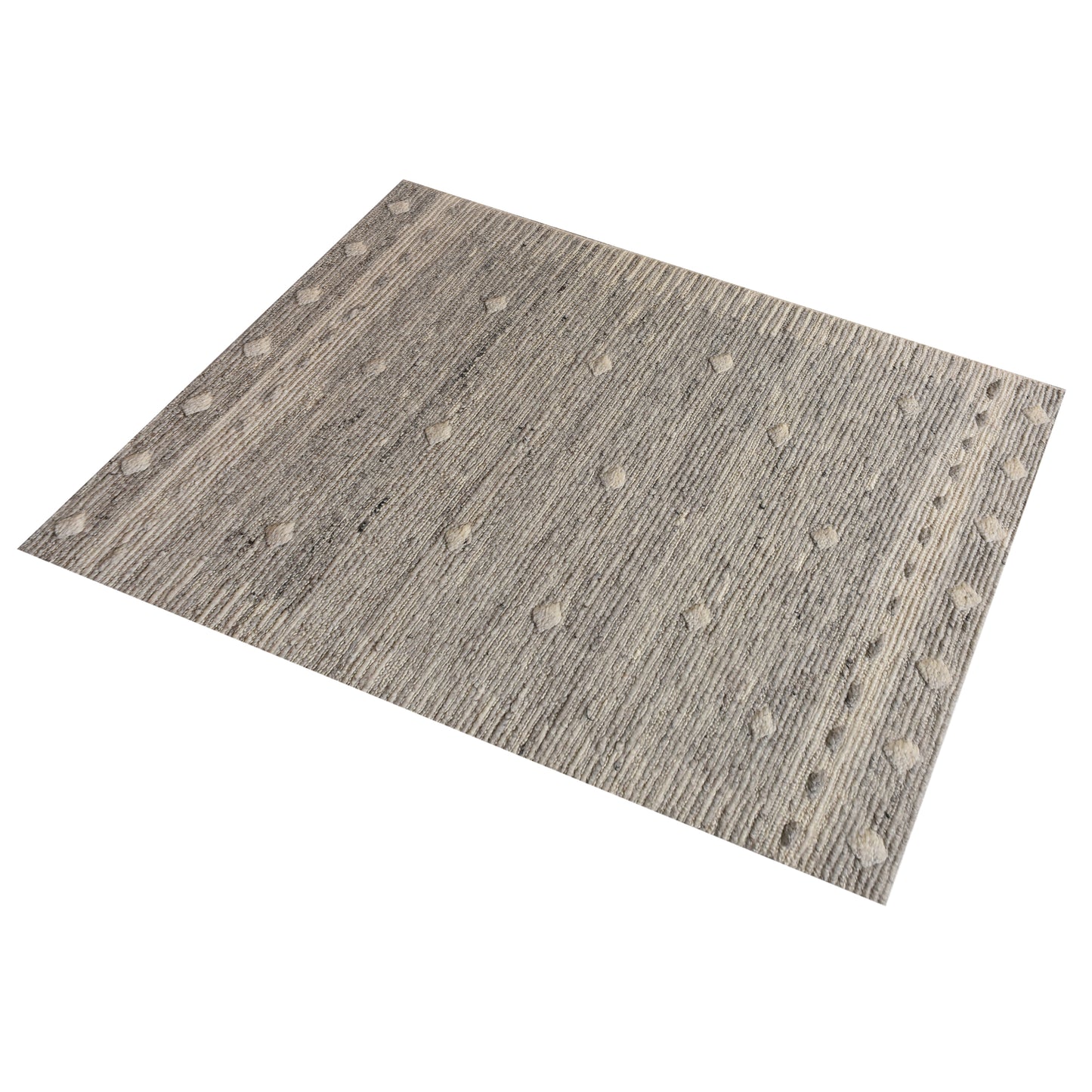 Area Rug, Bedroom Rug, Living Room Rug, Living Area Rug, Indian Rug, Office Carpet, Office Rug, Shop Rug Online, Wool, Grey, Natural White, Punja, Cut And Loop, abstract