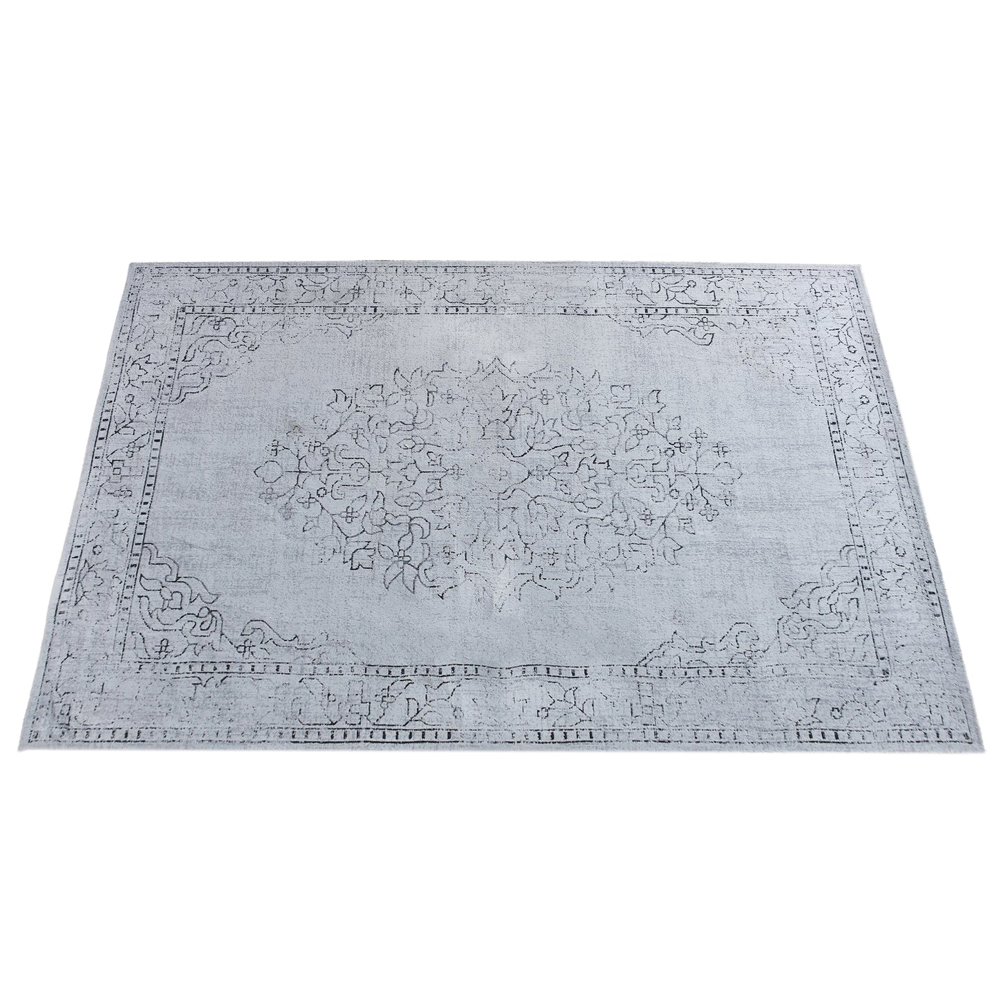Area Rug, Bedroom Rug, Living Room Rug, Living Area Rug, Indian Rug, Office Carpet, Office Rug, Shop Rug Online, Cotton Chenille, Natural White, Charcoal, Jaquard Durry, Flat Weave, floral