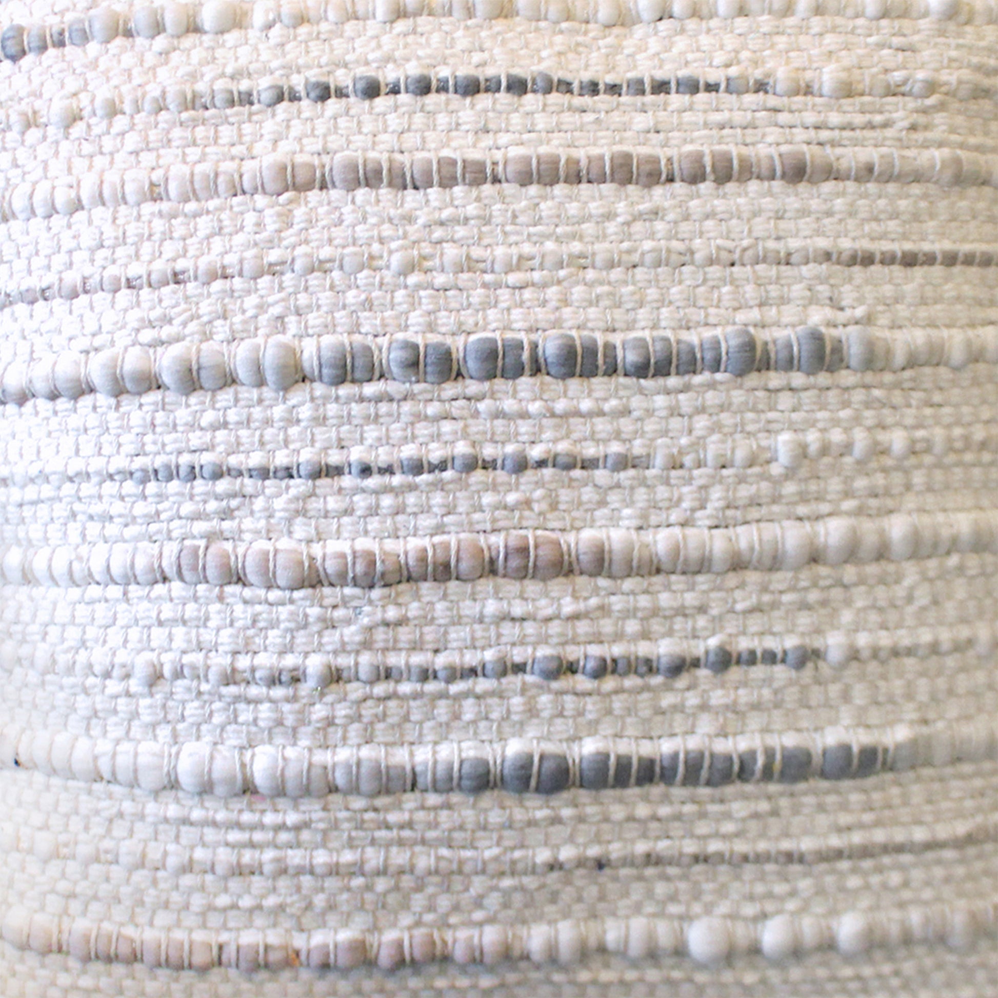 Cosmos Pillow, Cotton, Polyester, Natural White, Natural, Pitloom, Flat Weave