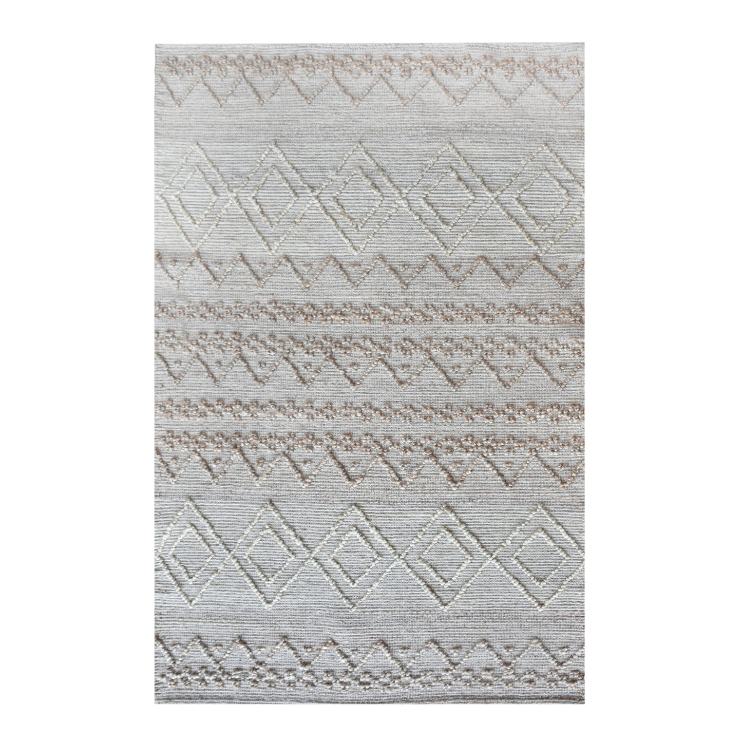 Area Rug, Bedroom Rug, Living Room Rug, Living Area Rug, Indian Rug, Office Carpet, Office Rug, Shop Rug Online, Hemp, Natural, Pitloom, All Loop, geometric