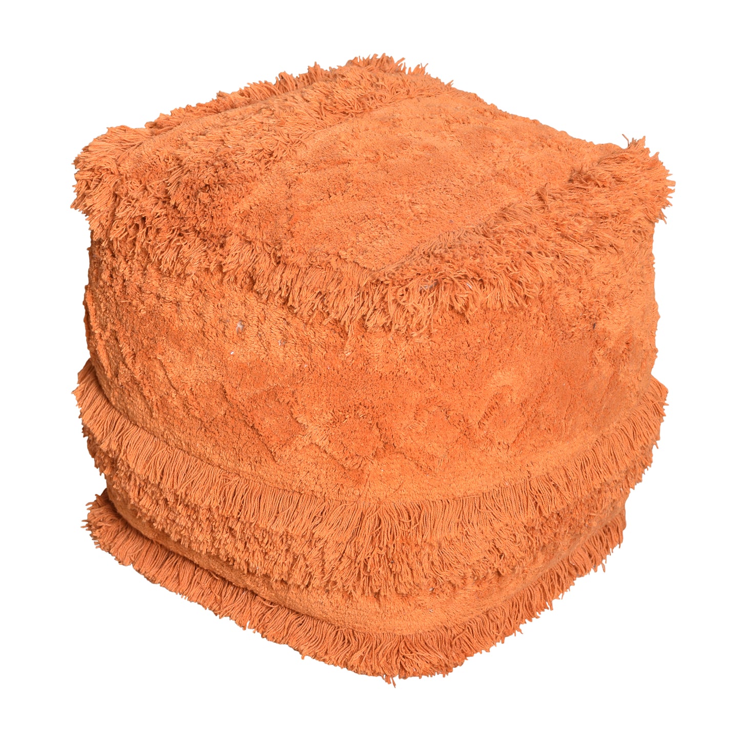 Curlew Pouf, Super Soft Cotton, Terra, Bm Sn, All Cut