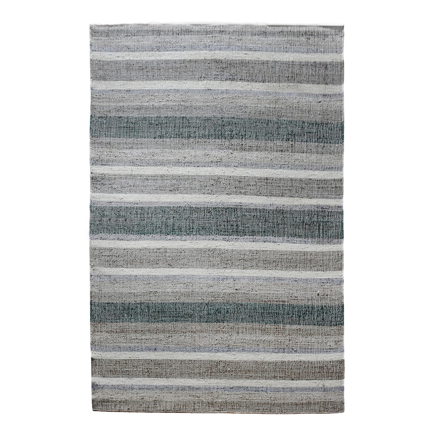 Area Rug, Bedroom Rug, Living Room Rug, Living Area Rug, Indian Rug, Office Carpet, Office Rug, Shop Rug Online, Hemp, Natural White, Grey, Charcoal, Punja, Flat Weave, stripes