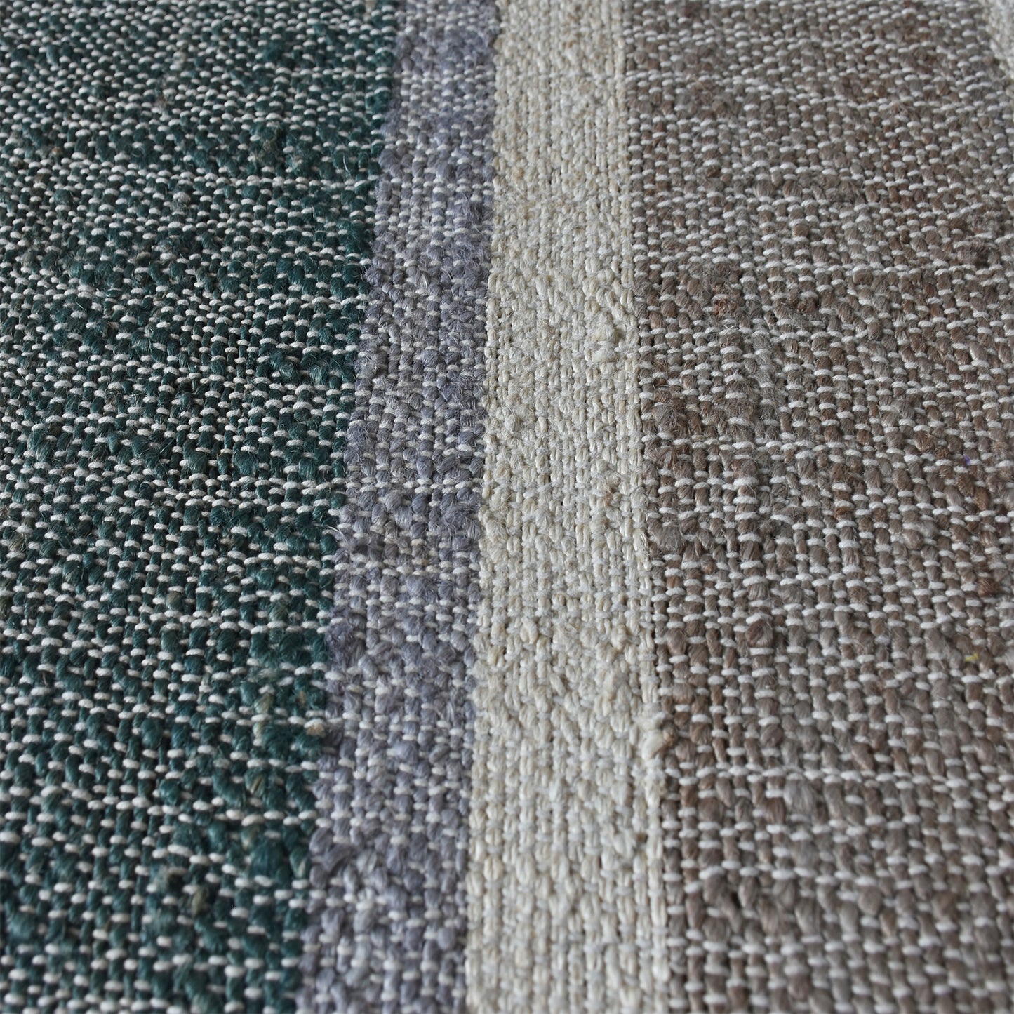 Area Rug, Bedroom Rug, Living Room Rug, Living Area Rug, Indian Rug, Office Carpet, Office Rug, Shop Rug Online, Hemp, Natural White, Grey, Charcoal, Punja, Flat Weave, stripes