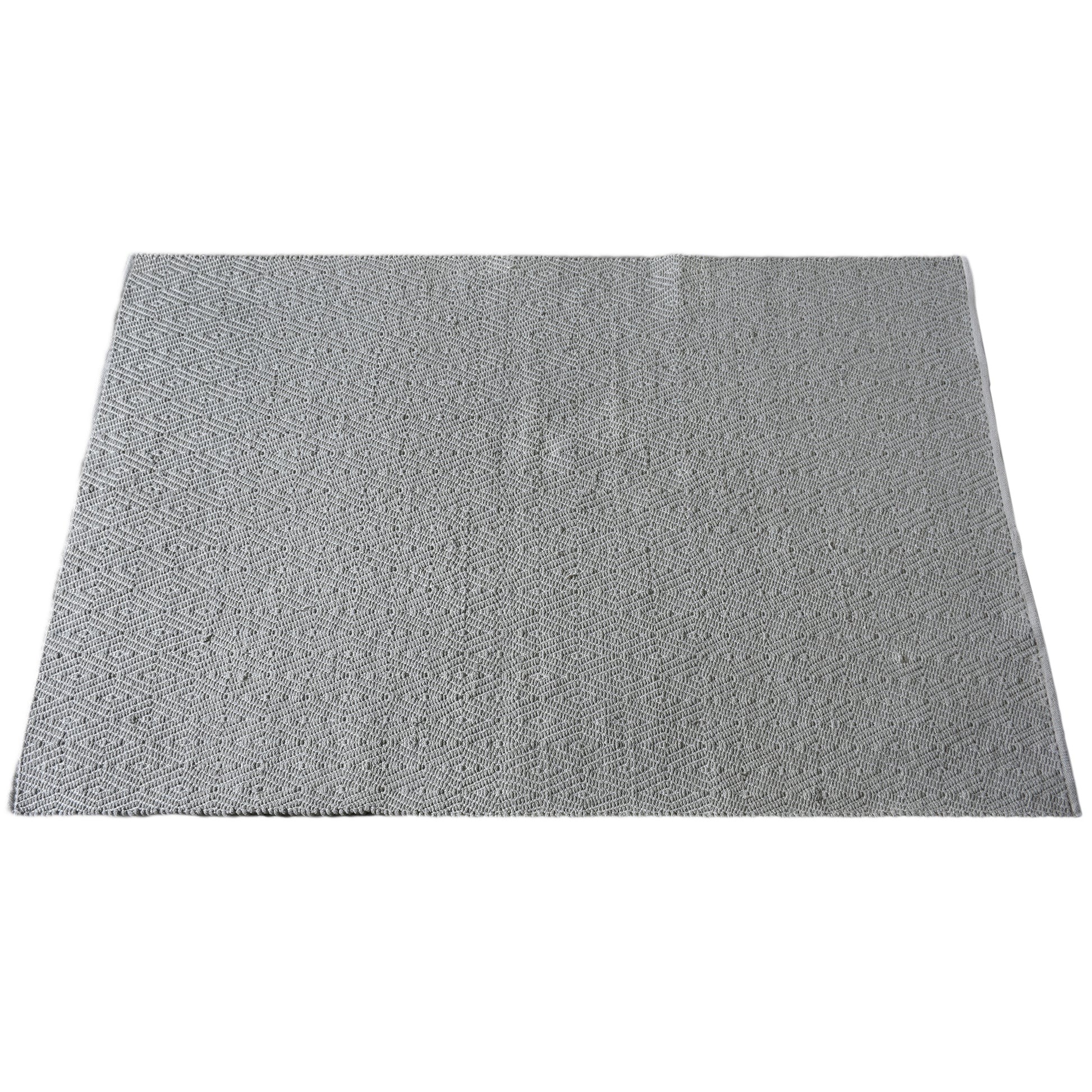 Area Rug, Bedroom Rug, Living Room Rug, Living Area Rug, Indian Rug, Office Carpet, Office Rug, Shop Rug Online, Polypropylene, Light Grey, Pitloom, Flat Weave, diamond