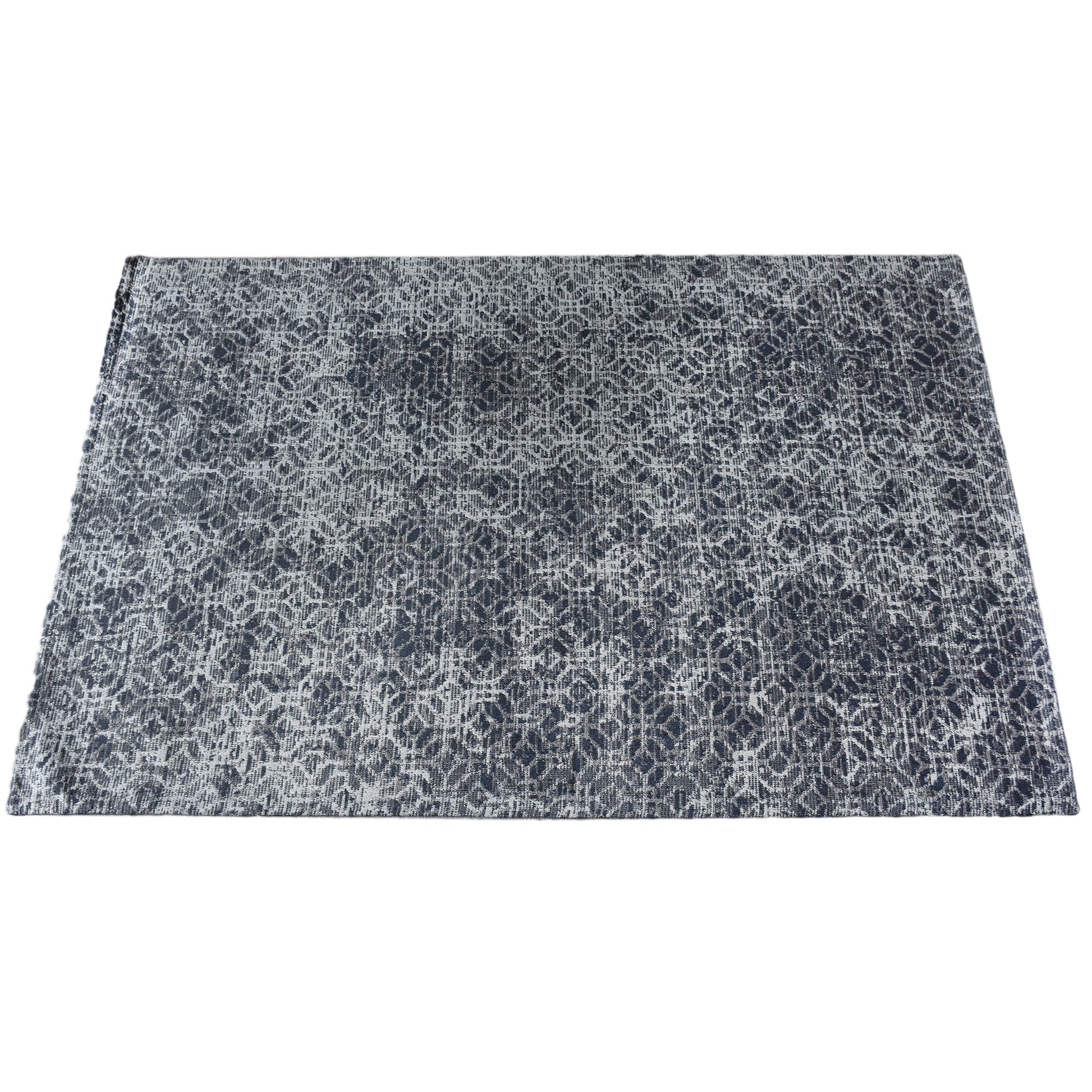 Area Rug, Bedroom Rug, Living Room Rug, Living Area Rug, Indian Rug, Office Carpet, Office Rug, Shop Rug Online, Wool, Polyester Blend, Grey, Natural White, Jaquard Durry, Flat Weave, Geometric
