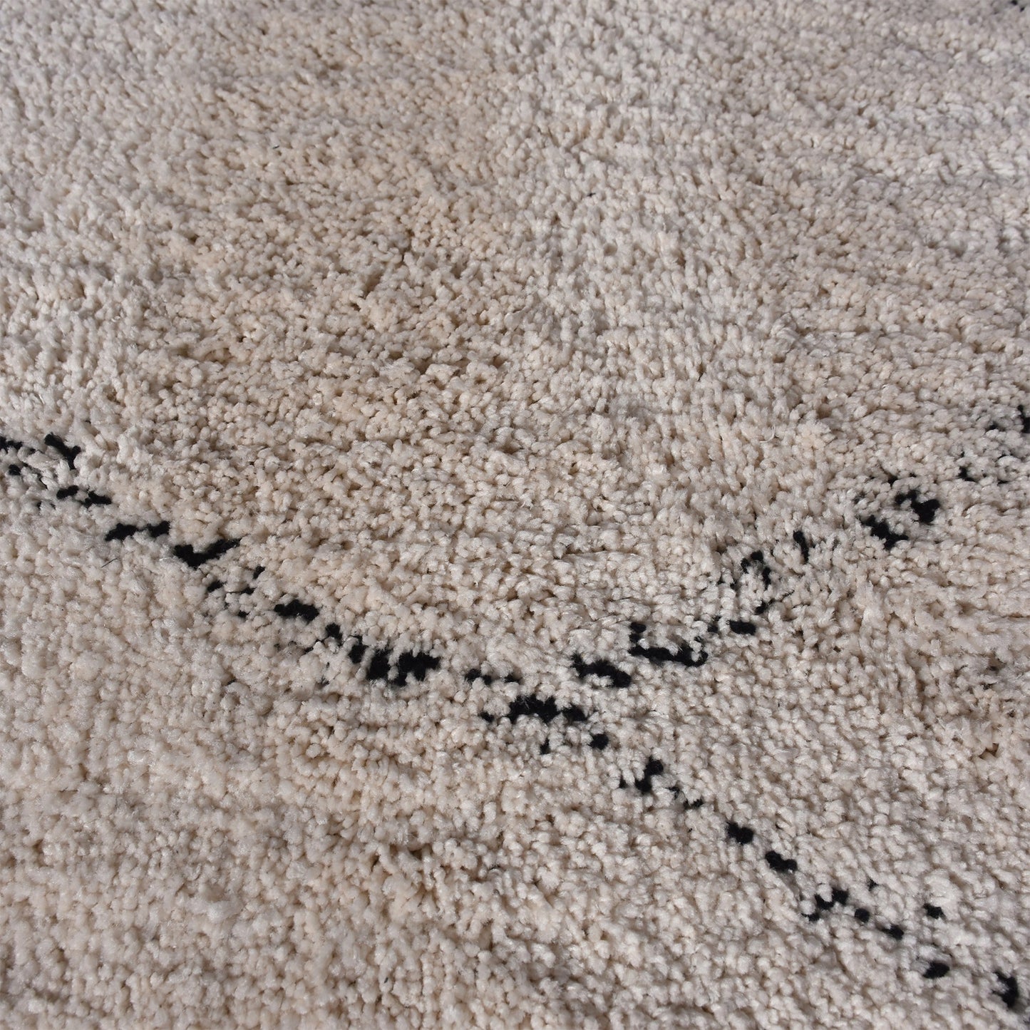 Area Rug, Bedroom Rug, Living Room Rug, Living Area Rug, Indian Rug, Office Carpet, Office Rug, Shop Rug Online, Polyester Micro Fiber, Natural White, Charcoal, Bm Fn, All Cut - Dundas, geometric