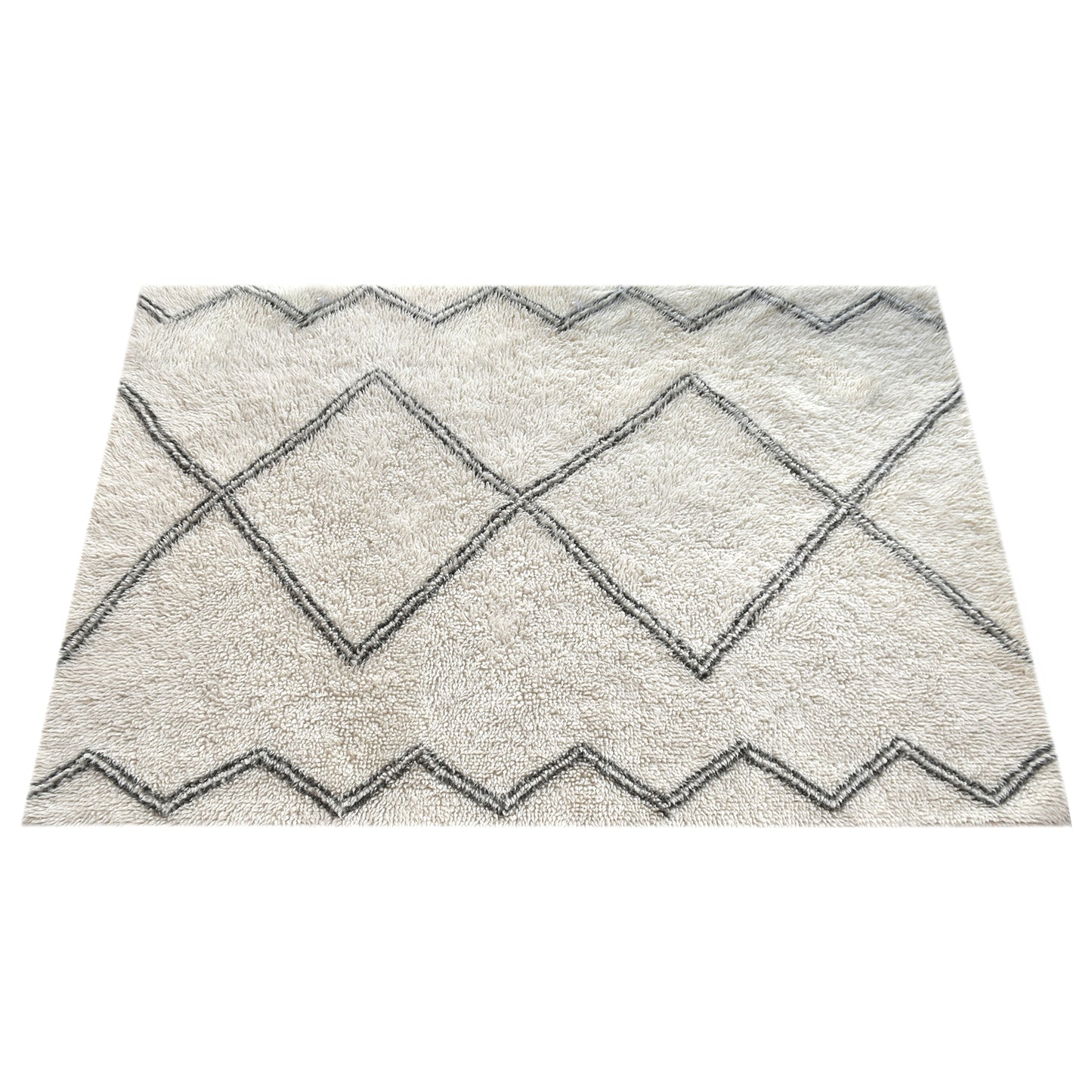 Area Rug, Bedroom Rug, Living Room Rug, Living Area Rug, Indian Rug, Office Carpet, Office Rug, Shop Rug Online, Nz Wool, Natural White, Grey, Geometrical