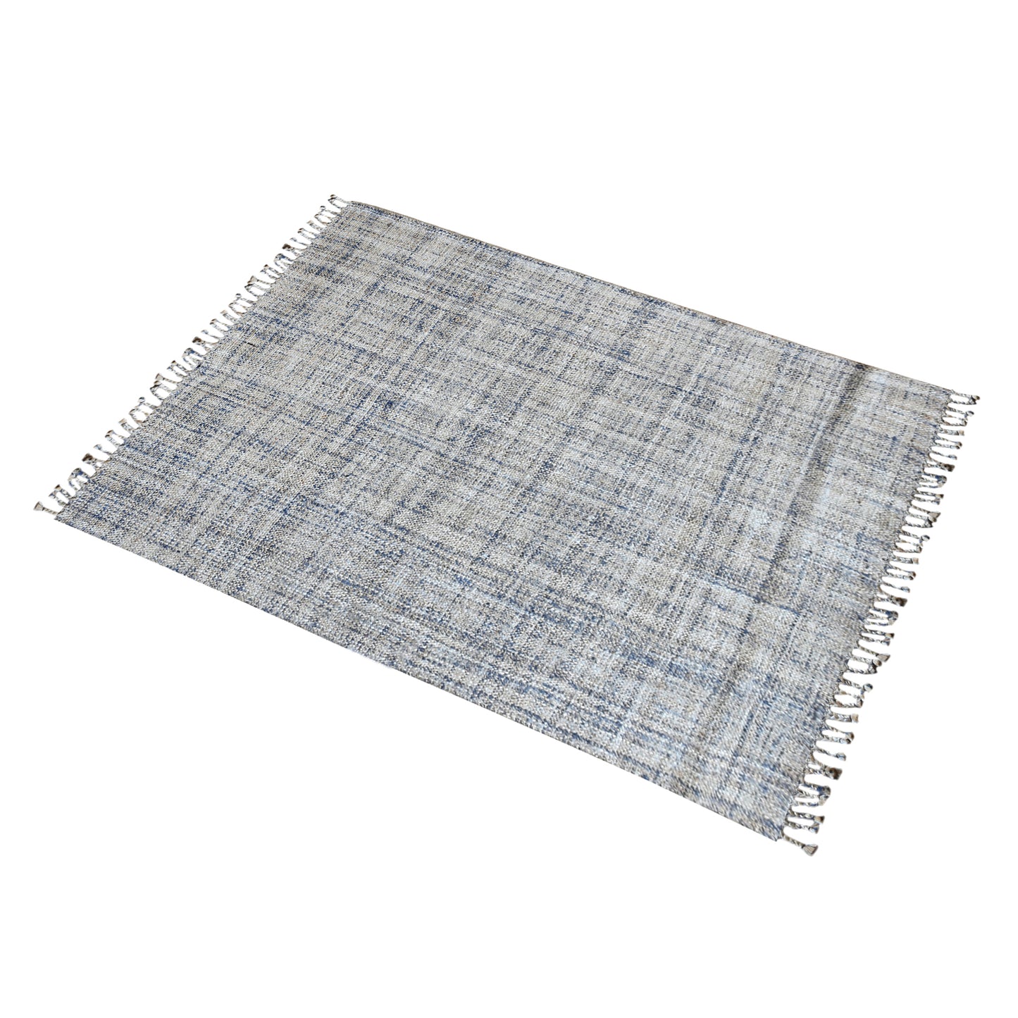Area Rug, Bedroom Rug, Living Room Rug, Living Area Rug, Indian Rug, Office Carpet, Office Rug, Shop Rug Online, Hemp, Wool, Viscose Blend, Natural, Navy, Punja, Flat Weave, Textured