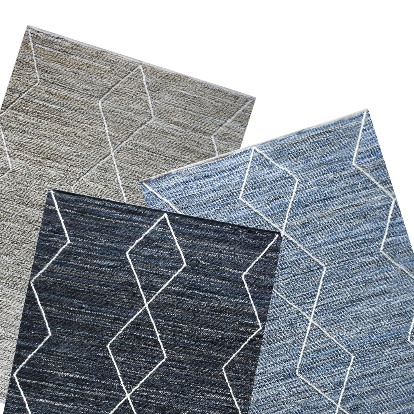 Area Rug, Bedroom Rug, Living Room Rug, Living Area Rug, Indian Rug, Office Carpet, Office Rug, Shop Rug Online, Denim, Wool, Pitloom, Flat Weave, Traditional