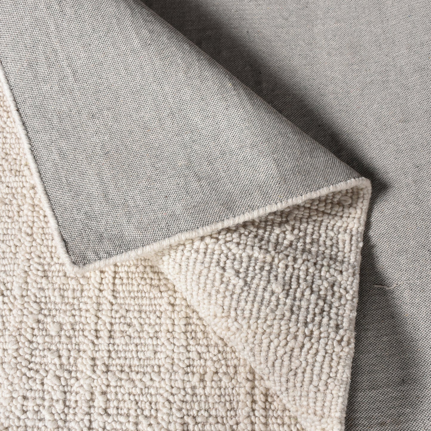 Area Rug, Bedroom Rug, Living Room Rug, Living Area Rug, Indian Rug, Office Carpet, Office Rug, Shop Rug Online, Wool, Natural White, Hand woven, All Loop, rustic