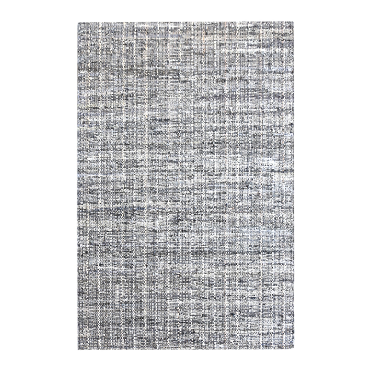 Area Rug, Bedroom Rug, Living Room Rug, Living Area Rug, Indian Rug, Office Carpet, Office Rug, Shop Rug Online, Recycled Fabric, Hemp, Grey, Pitloom, Flat Weave, Textured