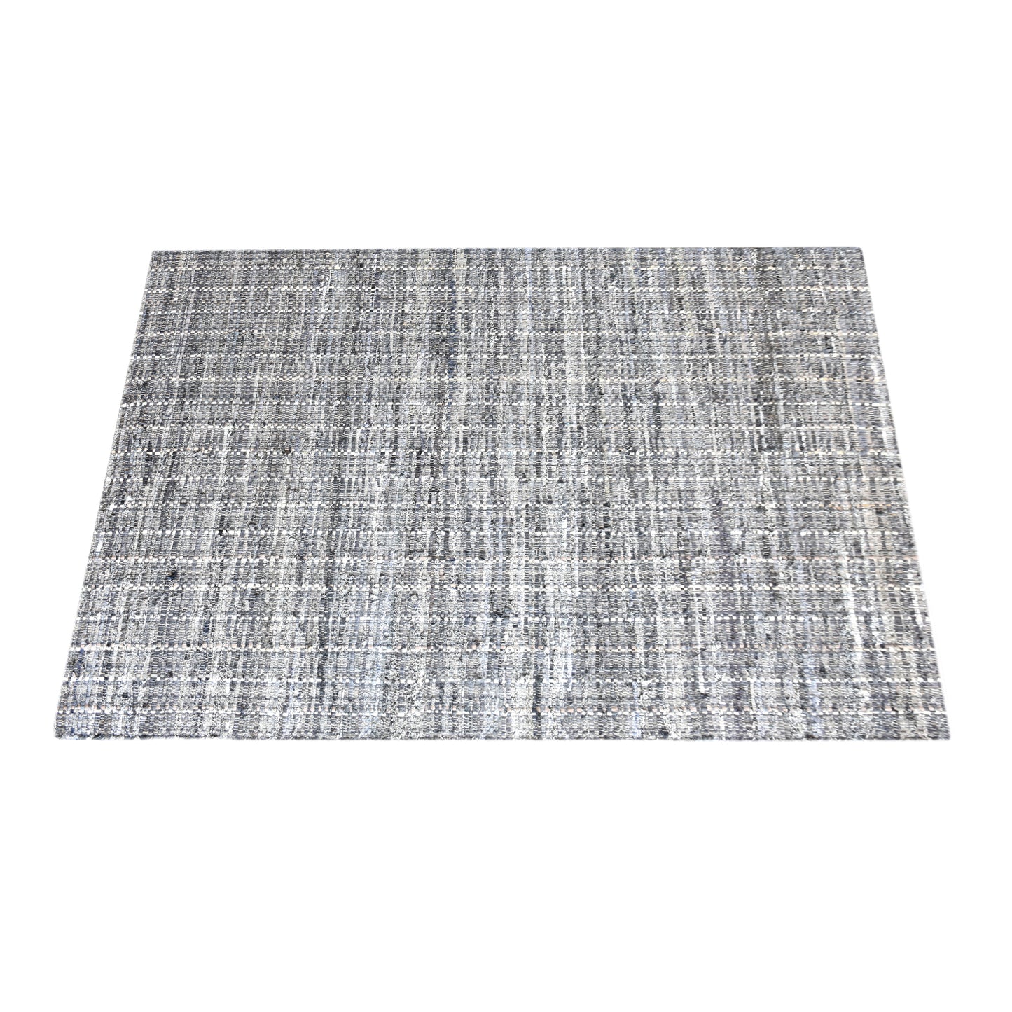 Area Rug, Bedroom Rug, Living Room Rug, Living Area Rug, Indian Rug, Office Carpet, Office Rug, Shop Rug Online, Recycled Fabric, Hemp, Grey, Pitloom, Flat Weave, Textured
