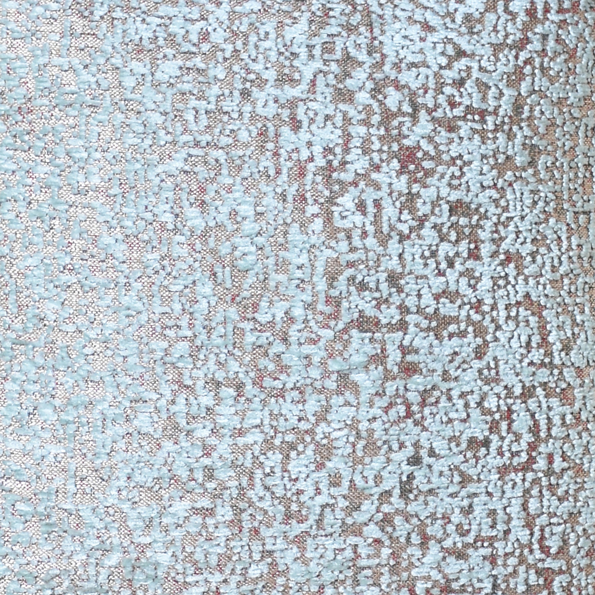 Kozani Pillow, Acrylic, Polyester, Aqua, Jaquard Durry, Flat Weave