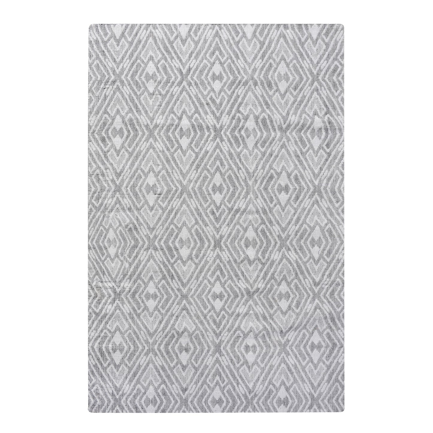 Area Rug, Bedroom Rug, Living Room Rug, Living Area Rug, Indian Rug, Office Carpet, Office Rug, Shop Rug Online, Pet, Natural White, Grey, Hand woven, Flat Weave, Classic