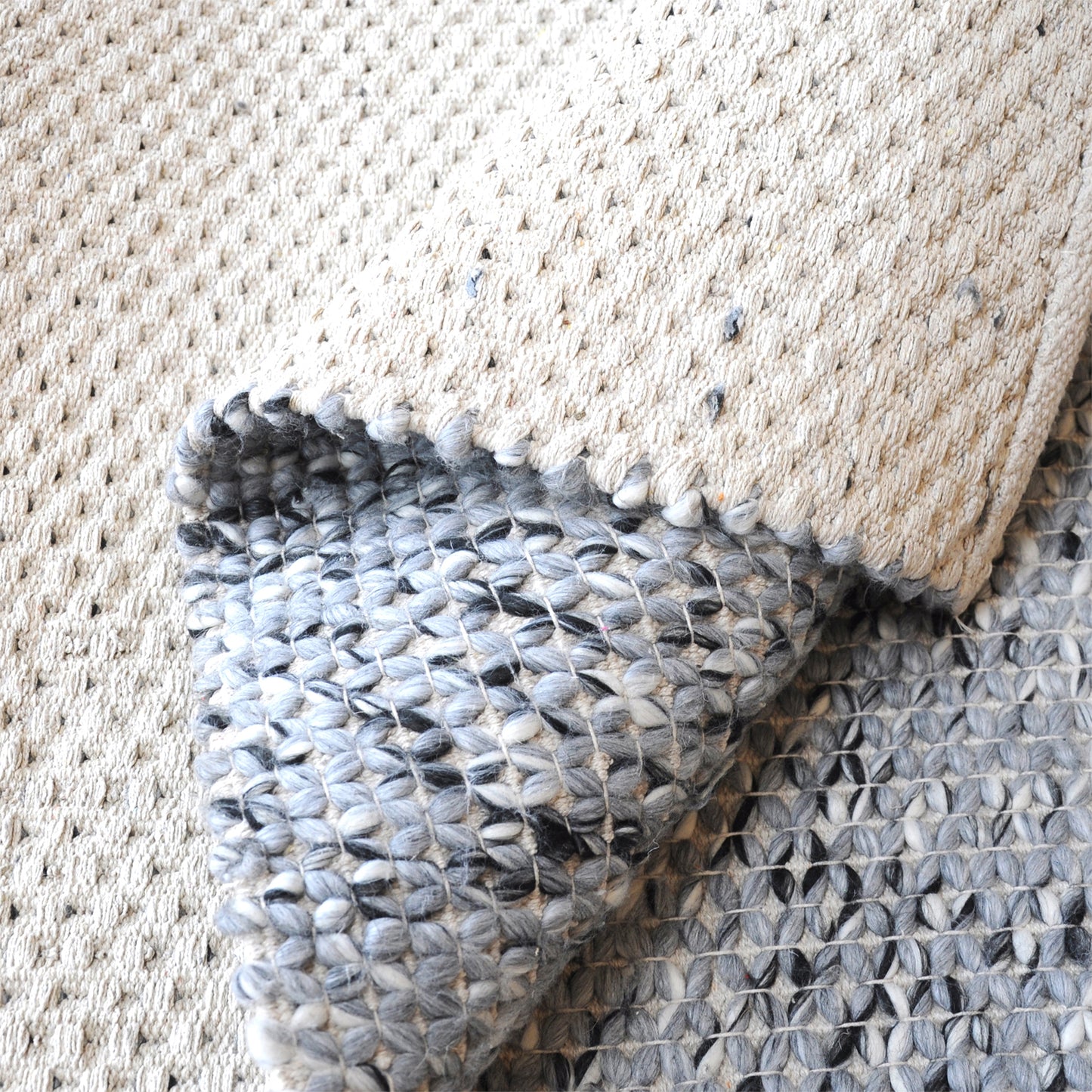 Area Rug, Bedroom Rug, Living Room Rug, Living Area Rug, Indian Rug, Office Carpet, Office Rug, Shop Rug Online, Pet, Cotton, Charcoal, Grey, Textured