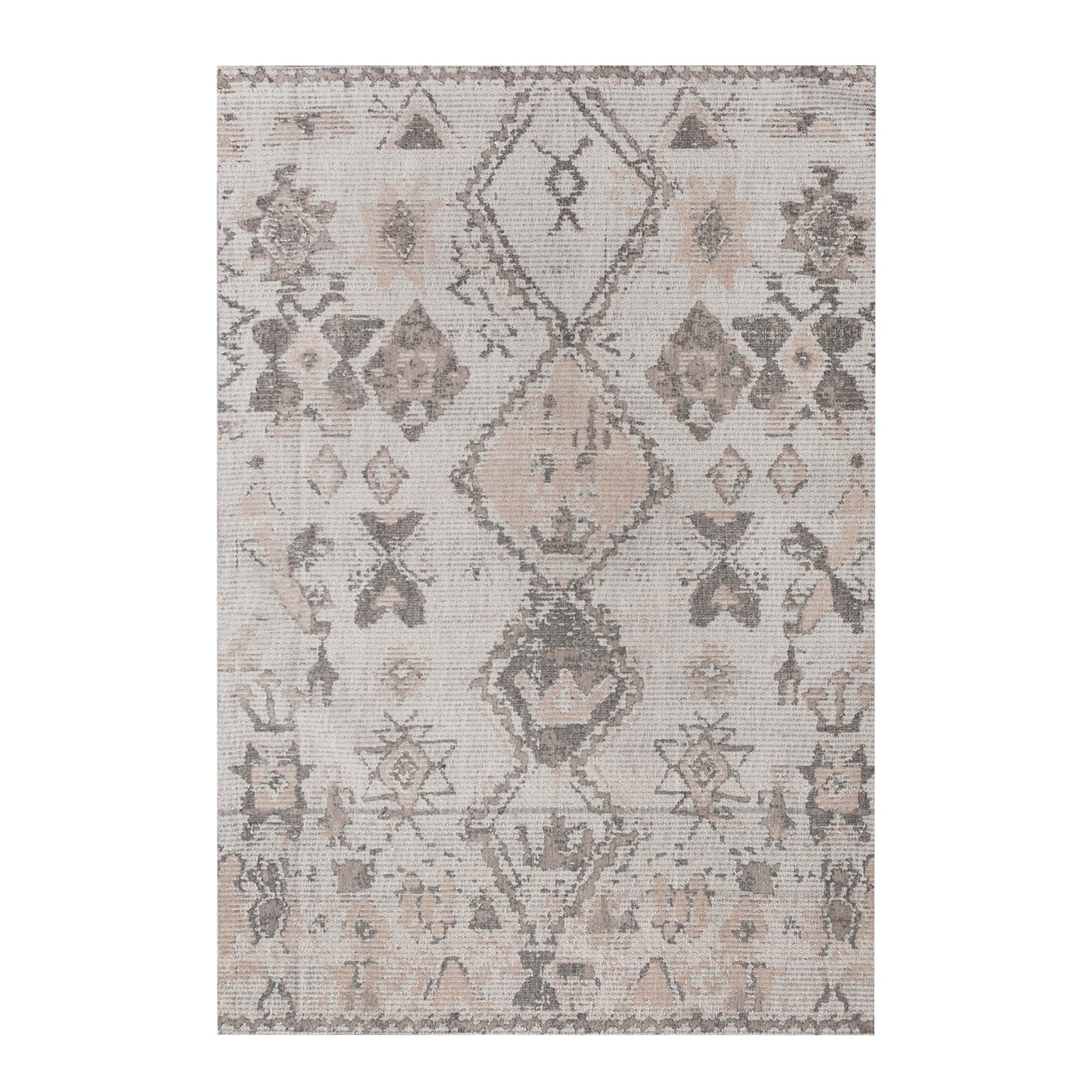 Area Rug, Bedroom Rug, Living Room Rug, Living Area Rug, Indian Rug, Office Carpet, Office Rug, Shop Rug Online, Wool Polyester Blend, Grey, Jaquard Durry, Flat Weave, tribal