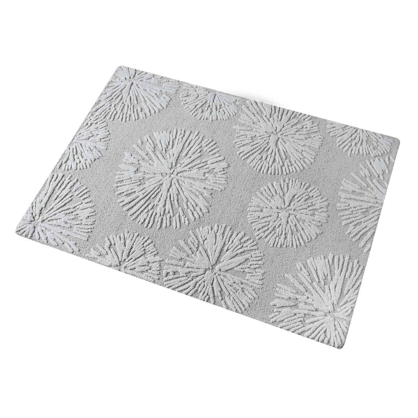 Area Rug, Bedroom Rug, Living Room Rug, Living Area Rug, Indian Rug, Office Carpet, Office Rug, Shop Rug Online, Wool, Natural White, Hand woven, All Loop, Floral