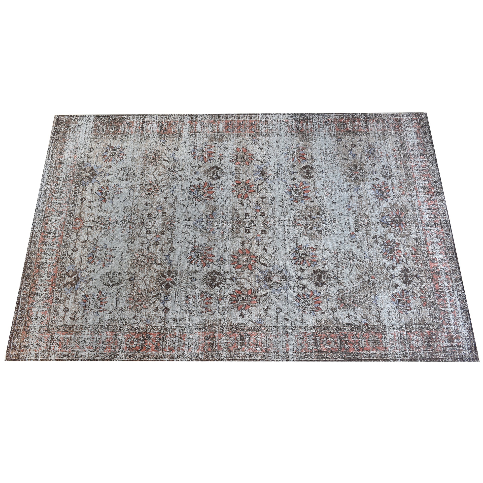 Area Rug, Bedroom Rug, Living Room Rug, Living Area Rug, Indian Rug, Office Carpet, Office Rug, Shop Rug Online, Cotton Chenille, Multi, Jaquard Durry, Flat Weave, Floral