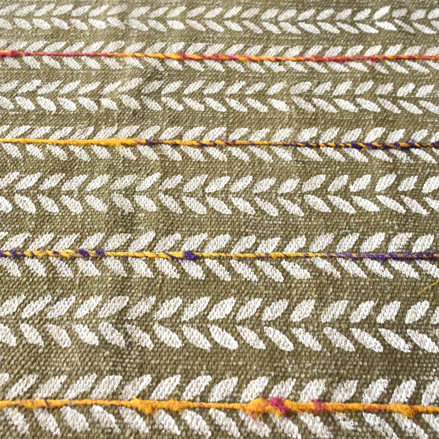 Area Rug, Bedroom Rug, Living Room Rug, Living Area Rug, Indian Rug, Office Carpet, Office Rug, Shop Rug Online, Cotton, Printed, Polyester, Olive, Pitloom, Flat Weave, Printed