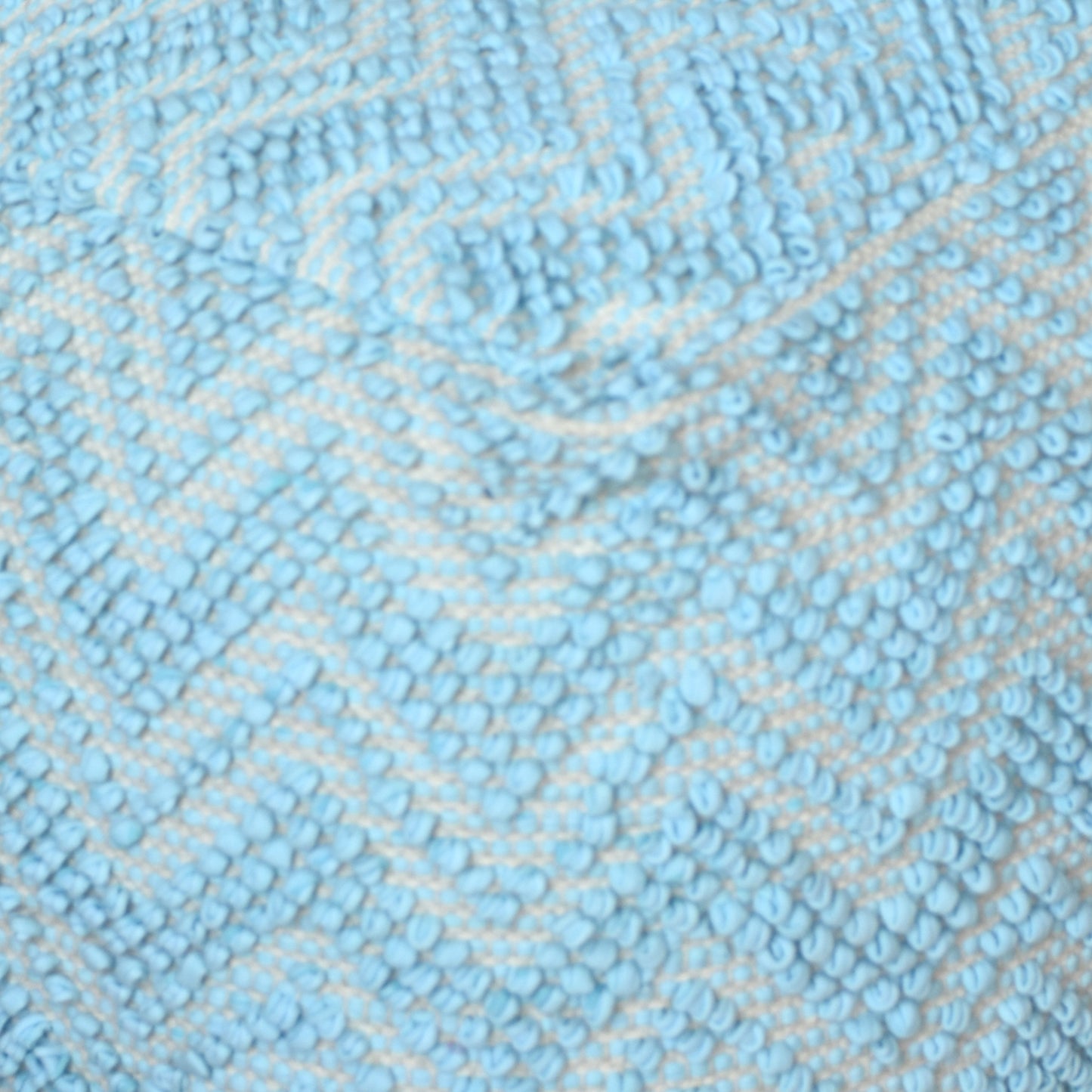 Pedro Pouf, Cotton Rag, Sky, Pitloom, All Loop