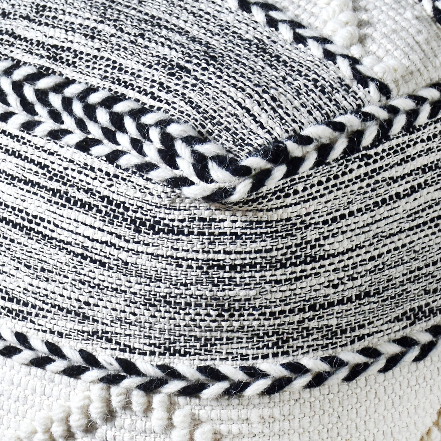 PITRE POUF - COTTON/ WOOL