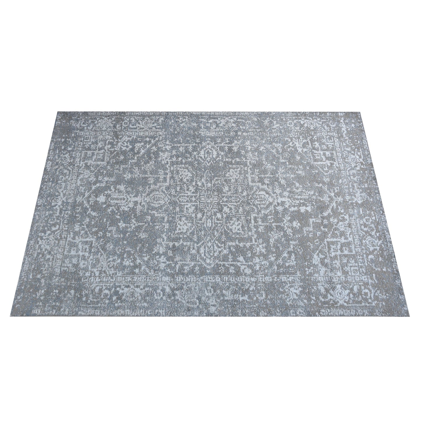 Area Rug, Bedroom Rug, Living Room Rug, Living Area Rug, Indian Rug, Office Carpet, Office Rug, Shop Rug Online, Cotton Chenille, Grey, Jaquard Durry, Flat Weave, Textured