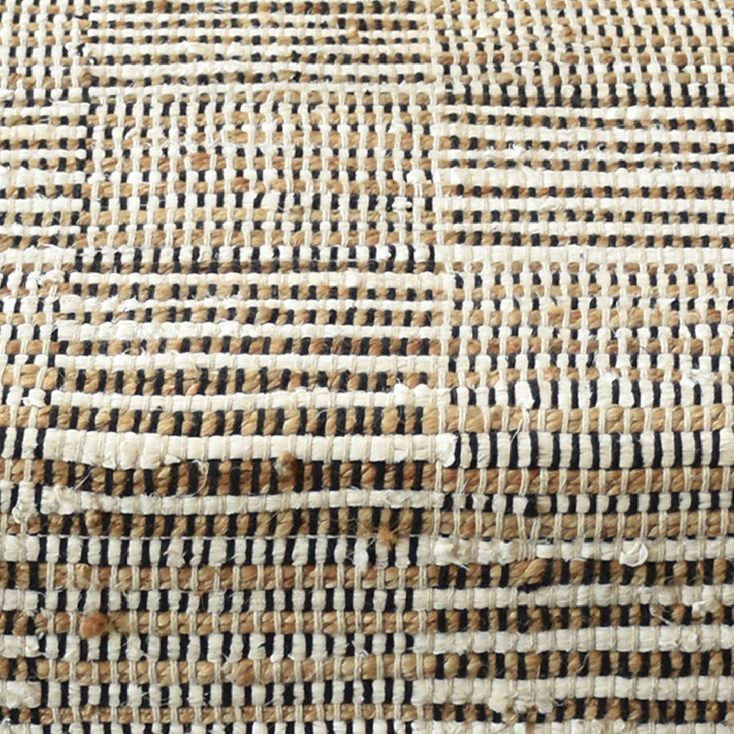 Rodeo Bench, Hemp, Recycled Cotton, Natural White, Natural, Pitloom, Flat Weave