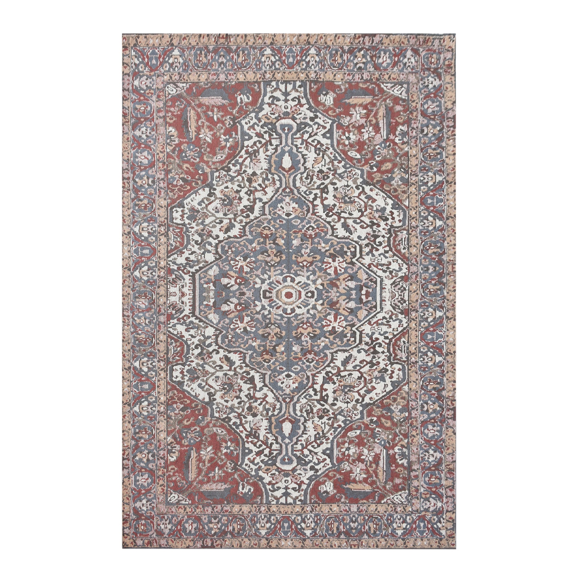 Area Rug, Bedroom Rug, Living Room Rug, Living Area Rug, Indian Rug, Office Carpet, Office Rug, Shop Rug Online, Cotton Chenille, Multi, Jaquard Durry, Flat Weave, Traditional