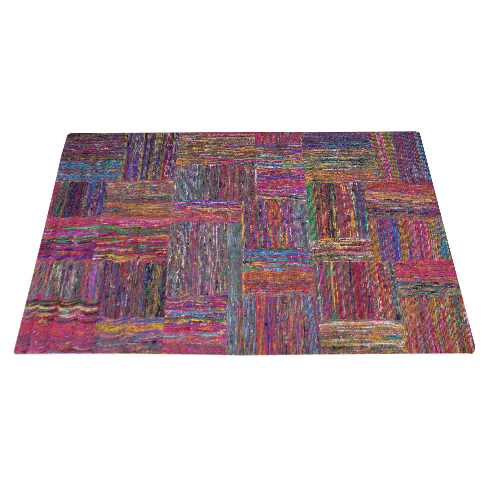 Area Rug, Bedroom Rug, Living Room Rug, Living Area Rug, Indian Rug, Office Carpet, Office Rug, Shop Rug Online, Recycled Silk, Charcoal, Multi, Hm Stitching, Flat Weave, abstract