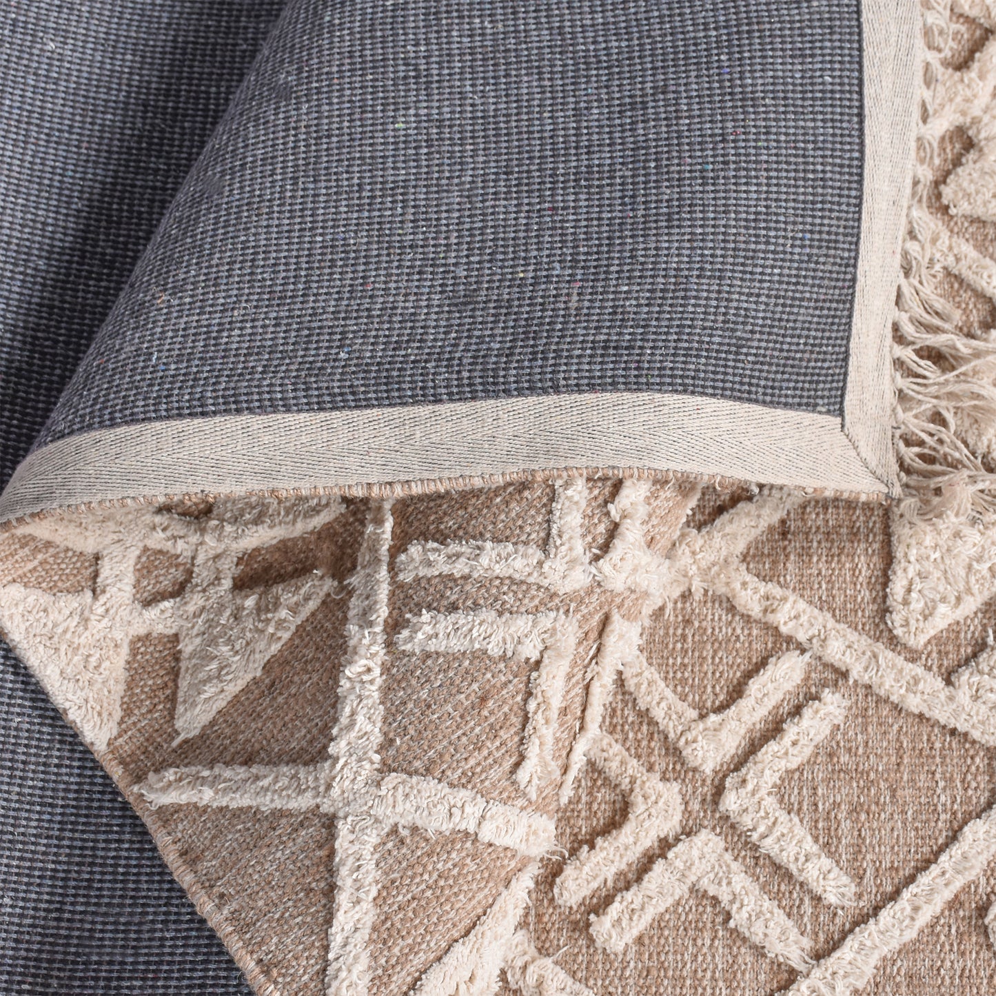 Area Rug, Bedroom Rug, Living Room Rug, Living Area Rug, Indian Rug, Office Carpet, Office Rug, Shop Rug Online, Jute, Cotton, Natural, Natural White, Bm Sn, All Cut, Textures