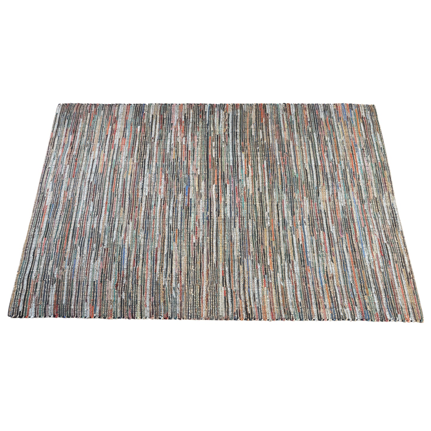 Area Rug, Bedroom Rug, Living Room Rug, Living Area Rug, Indian Rug, Office Carpet, Office Rug, Shop Rug Online, Recyled Leather, Hemp, Natural White, Multi, Pitloom, Flat Weave, Textured
