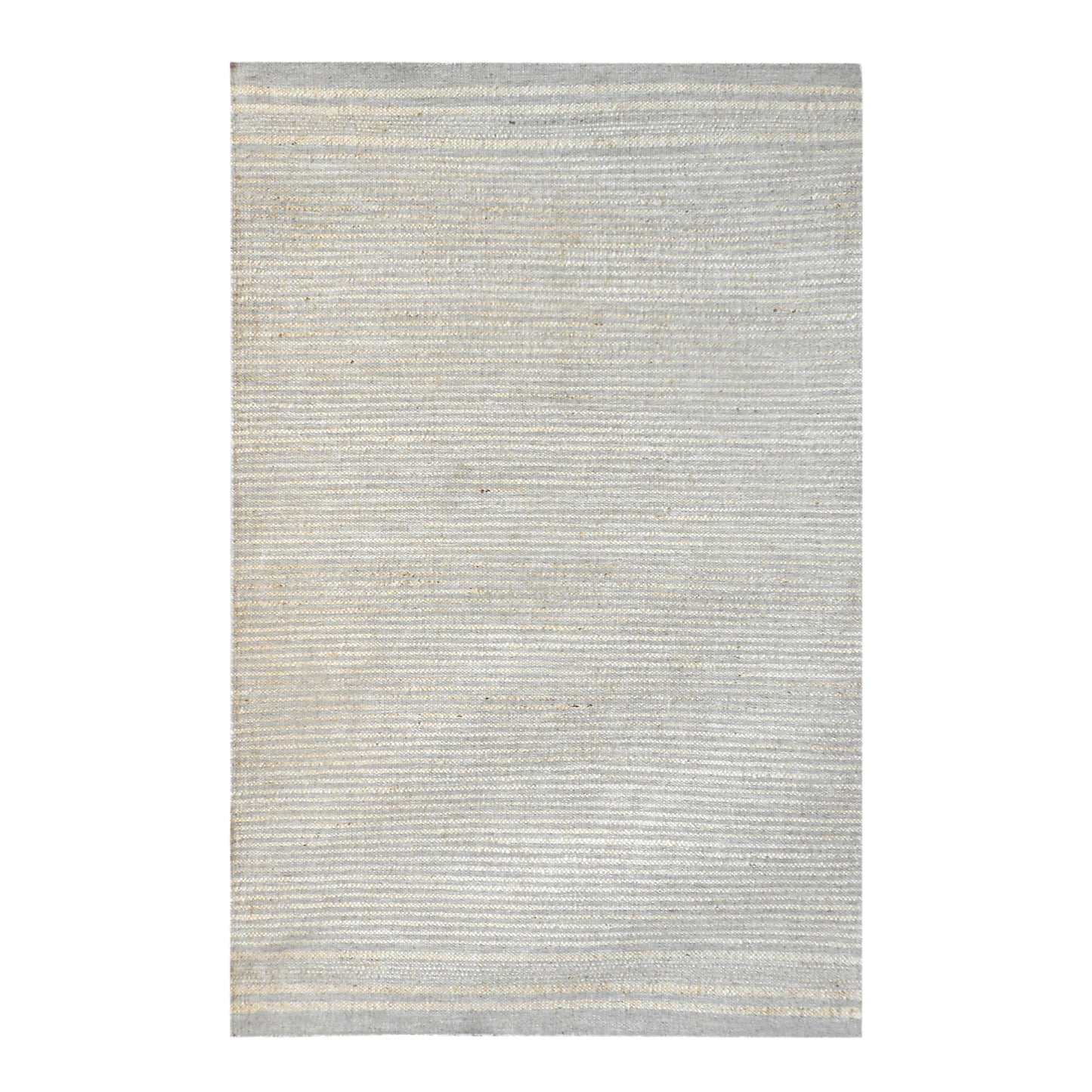 Area Rug, Bedroom Rug, Living Room Rug, Living Area Rug, Indian Rug, Office Carpet, Office Rug, Shop Rug Online, Hemp, Wool, Natural, Natural White, Pitloom, Flat Weave, Stripes