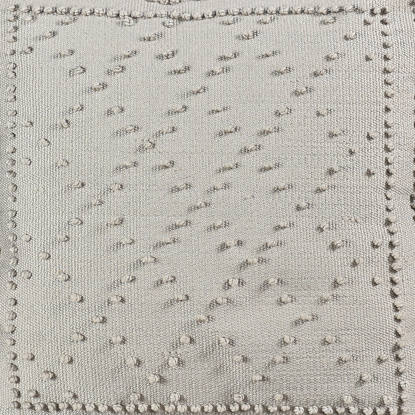 Stubbs Cushion, Micro Fiber, Grey, Pitloom, All Loop