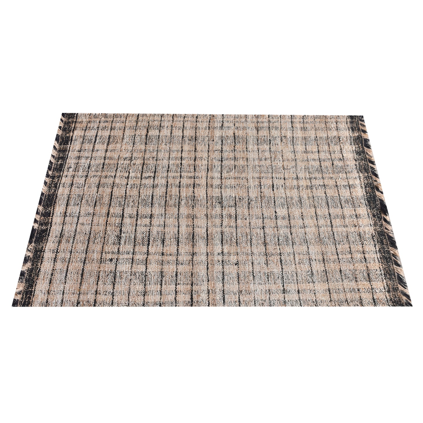 Area Rug, Bedroom Rug, Living Room Rug, Living Area Rug, Indian Rug, Office Carpet, Office Rug, Shop Rug Online, Jute, Hand Spun Yarn, Natural, Charcoal, Punja, Flat Weave, textured