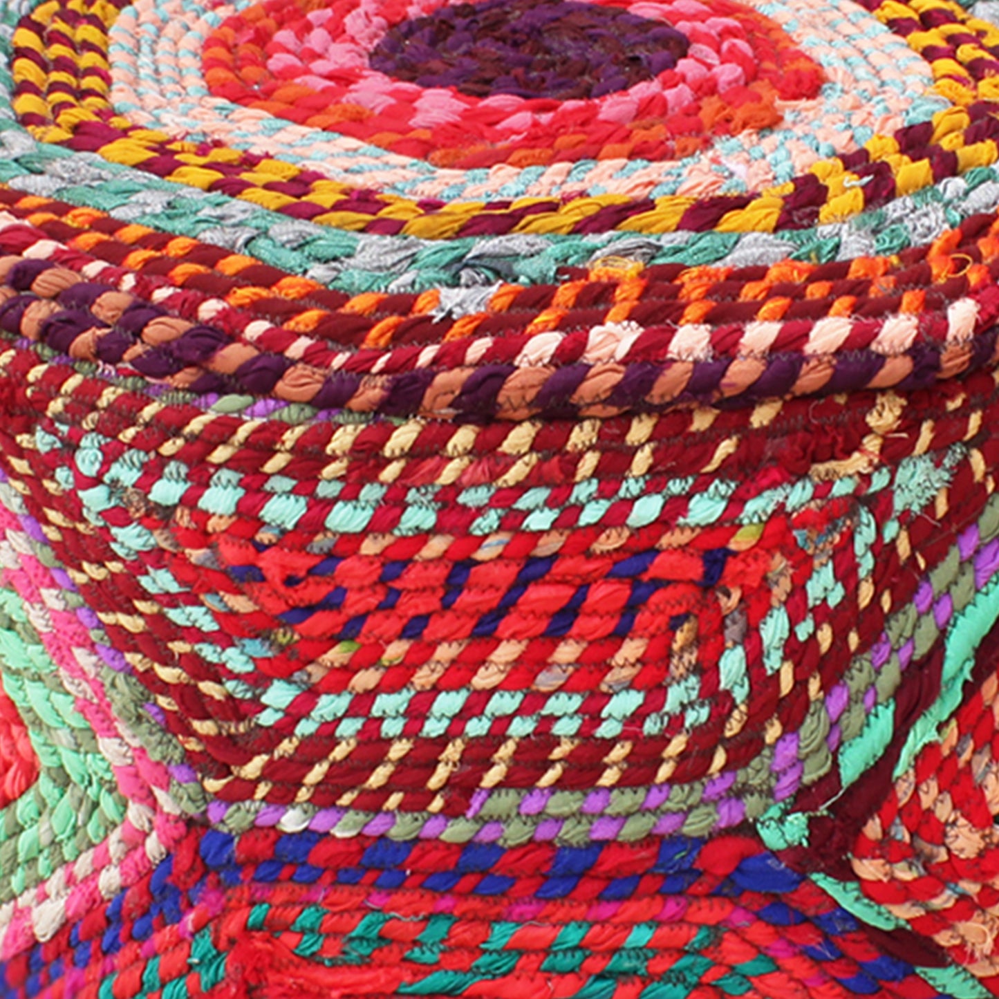Turon Bar Stool, Recycle Fabric, Multi
