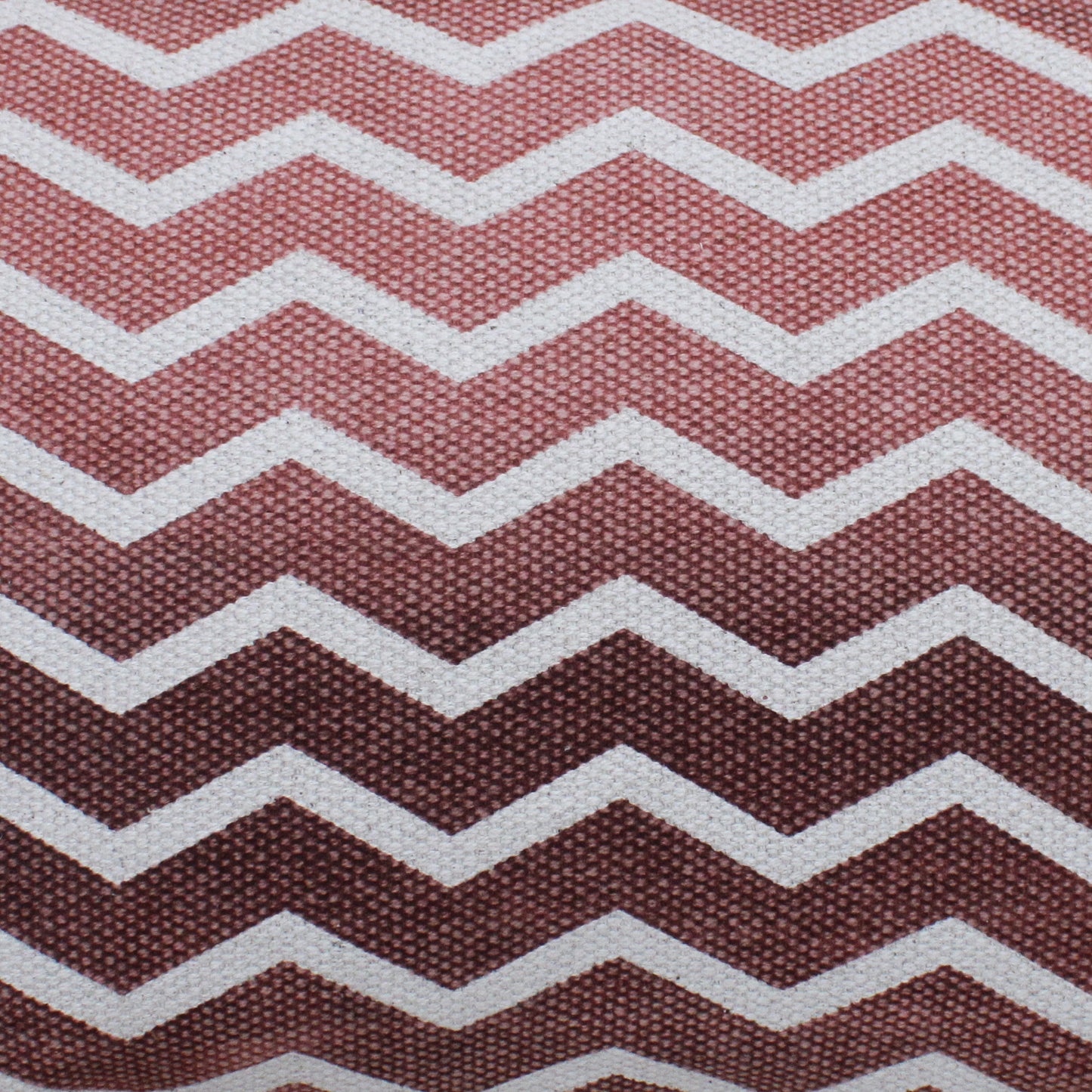 Rodez Pillow, Cotton, Printed, Brick, Pitloom, Flat Weave