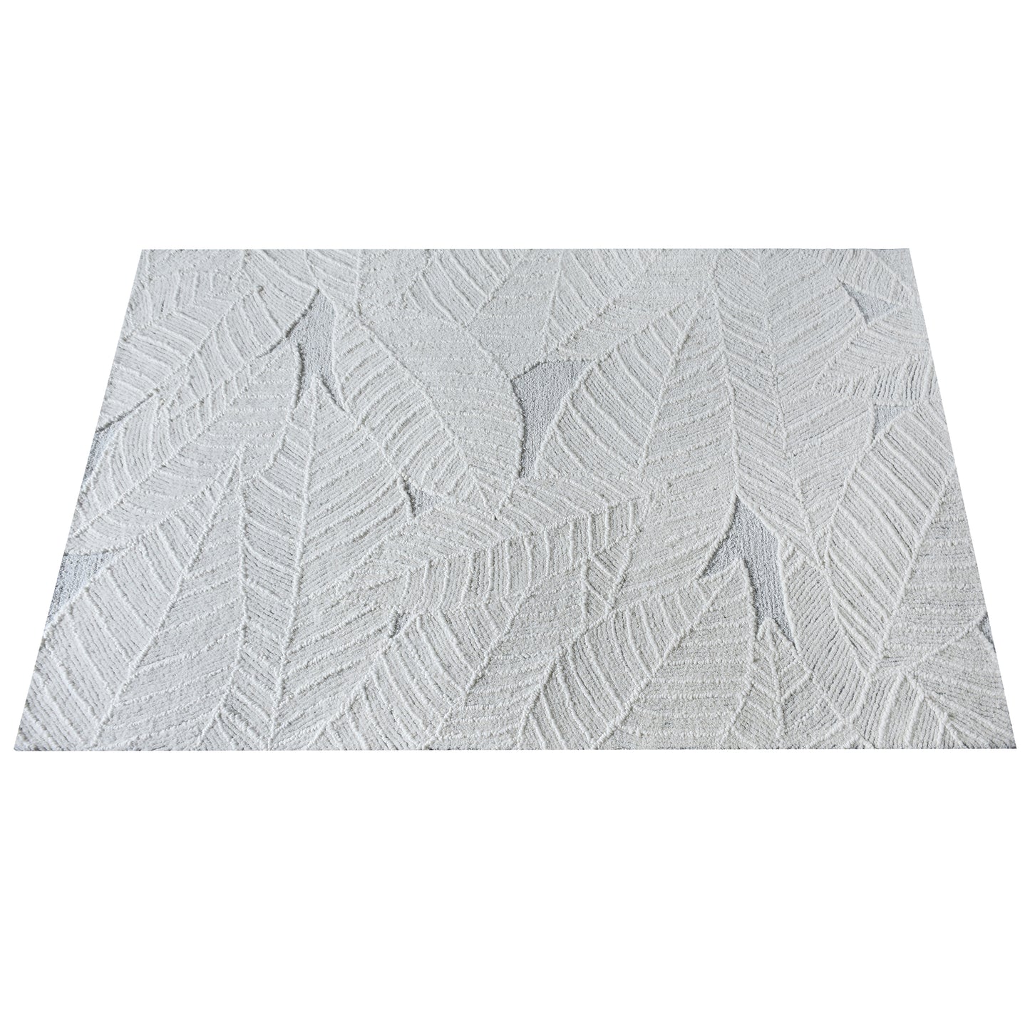 Area Rug, Bedroom Rug, Living Room Rug, Living Area Rug, Indian Rug, Office Carpet, Office Rug, Shop Rug Online, Wool, Grey, Natural White, Hand tufted, Cut And Loop, Modern