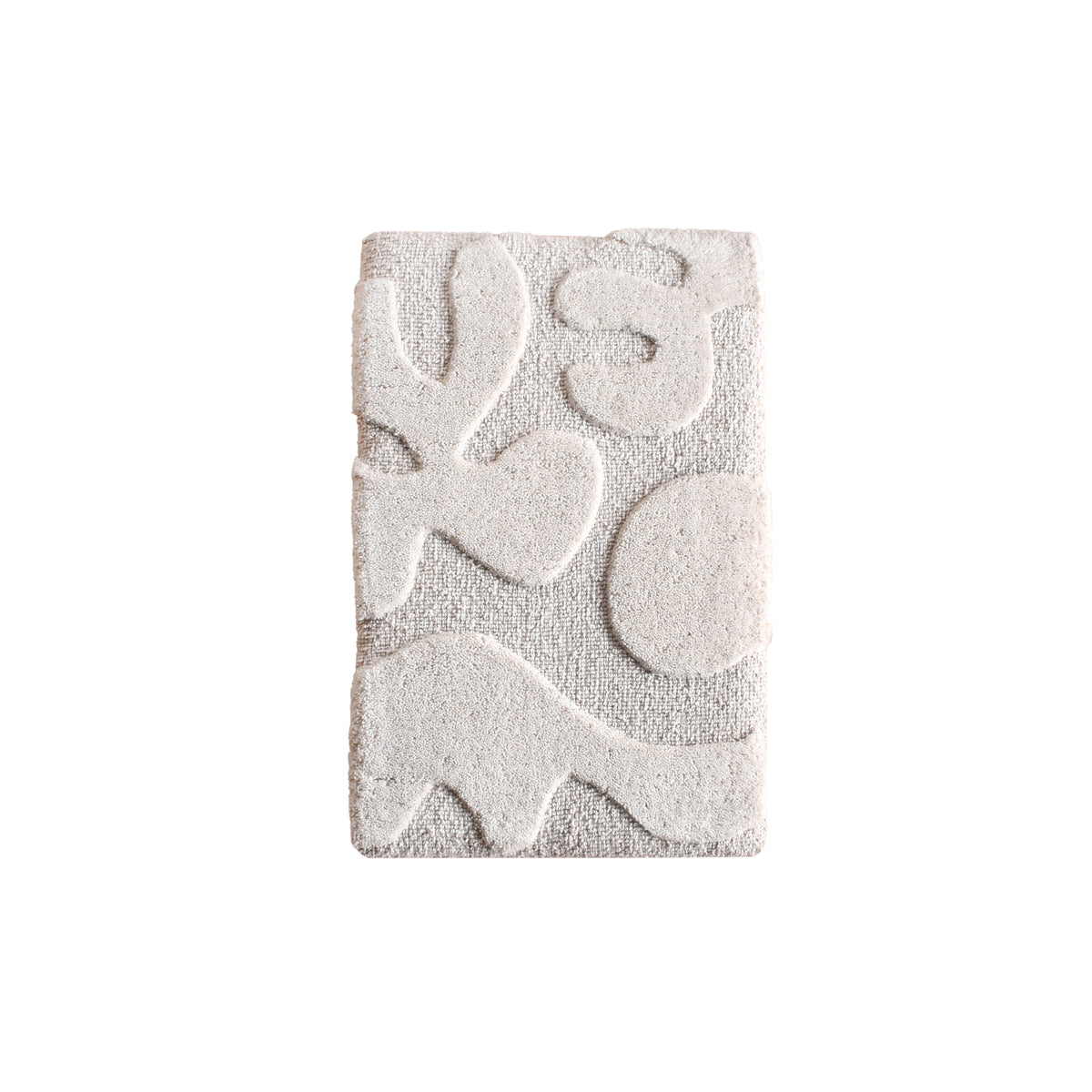 RONDEL WALL ART AND RADCLIFF WALL ART - IVORY - HAND WOVEN / OVER TUFTED - WOOL & MDF